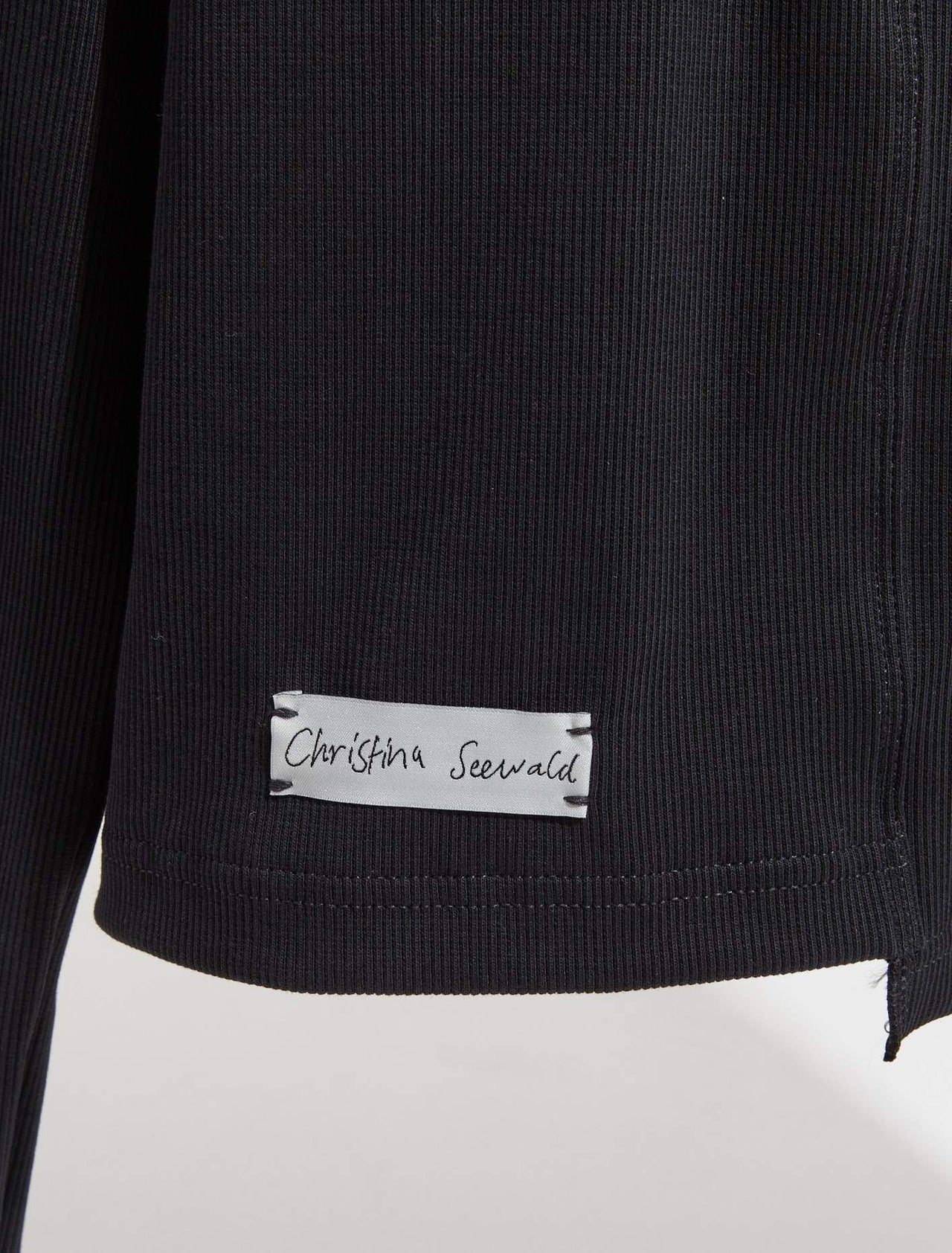 Long Sleeve Top in Black