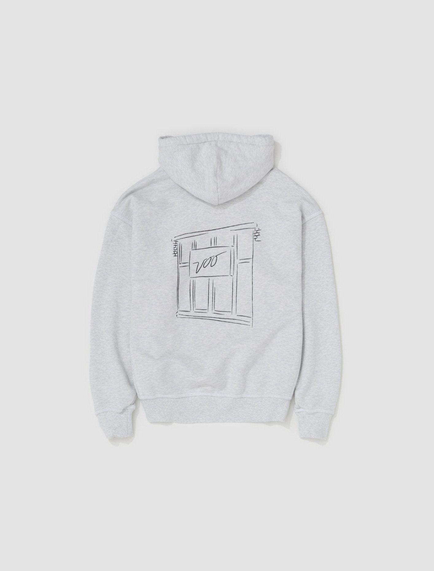 x VooStore Gold Standard Hoodie in Grey