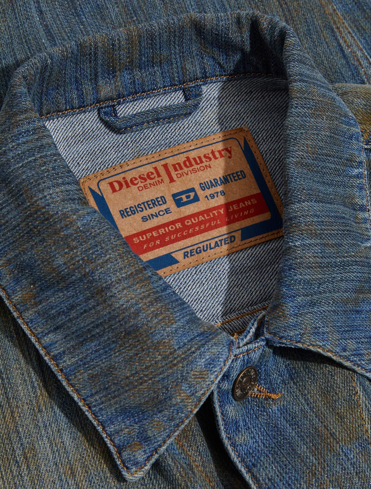 D-Barcy-Fsc Denim Jacket in Light Blue