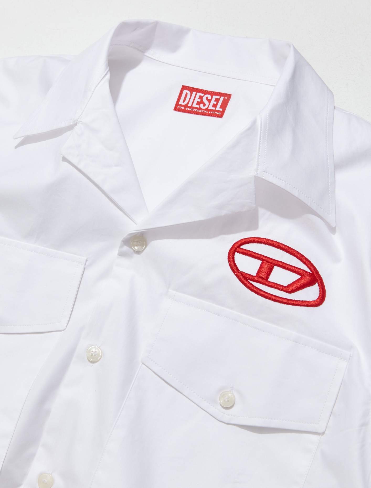 S-Mac-22 Bowling Shirt in Bright White