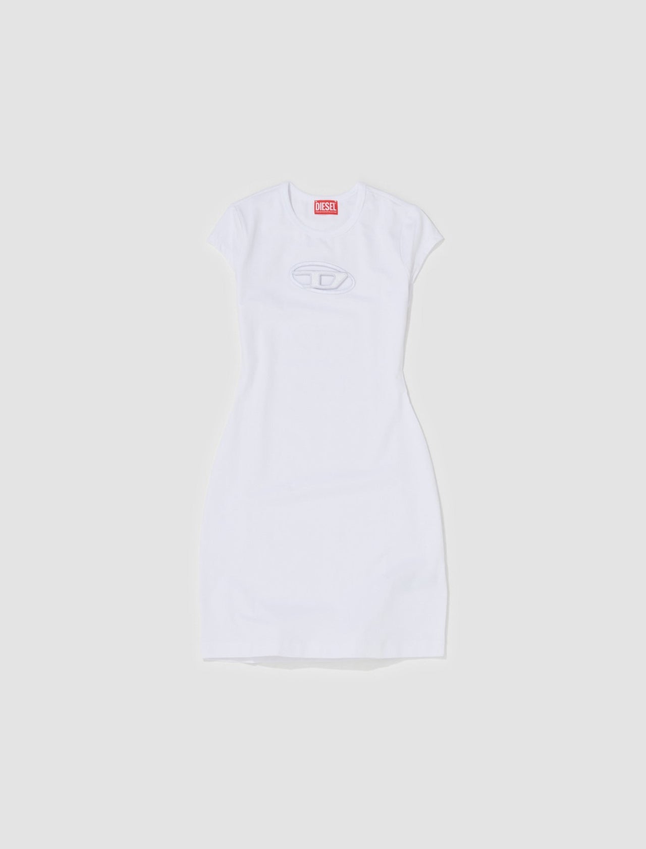 D-Angiel Short Dress in Bright White