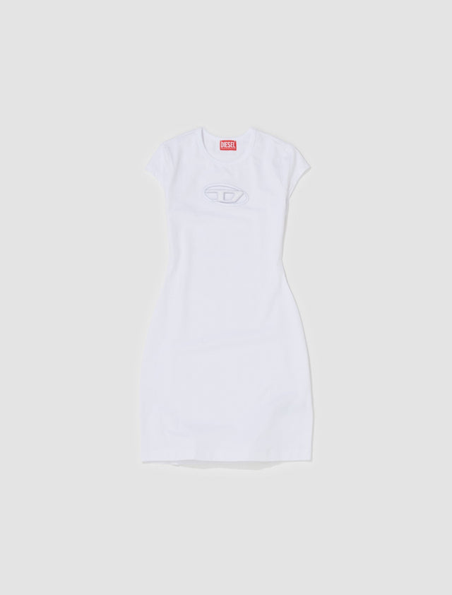 D-Angiel Short Dress in Bright White