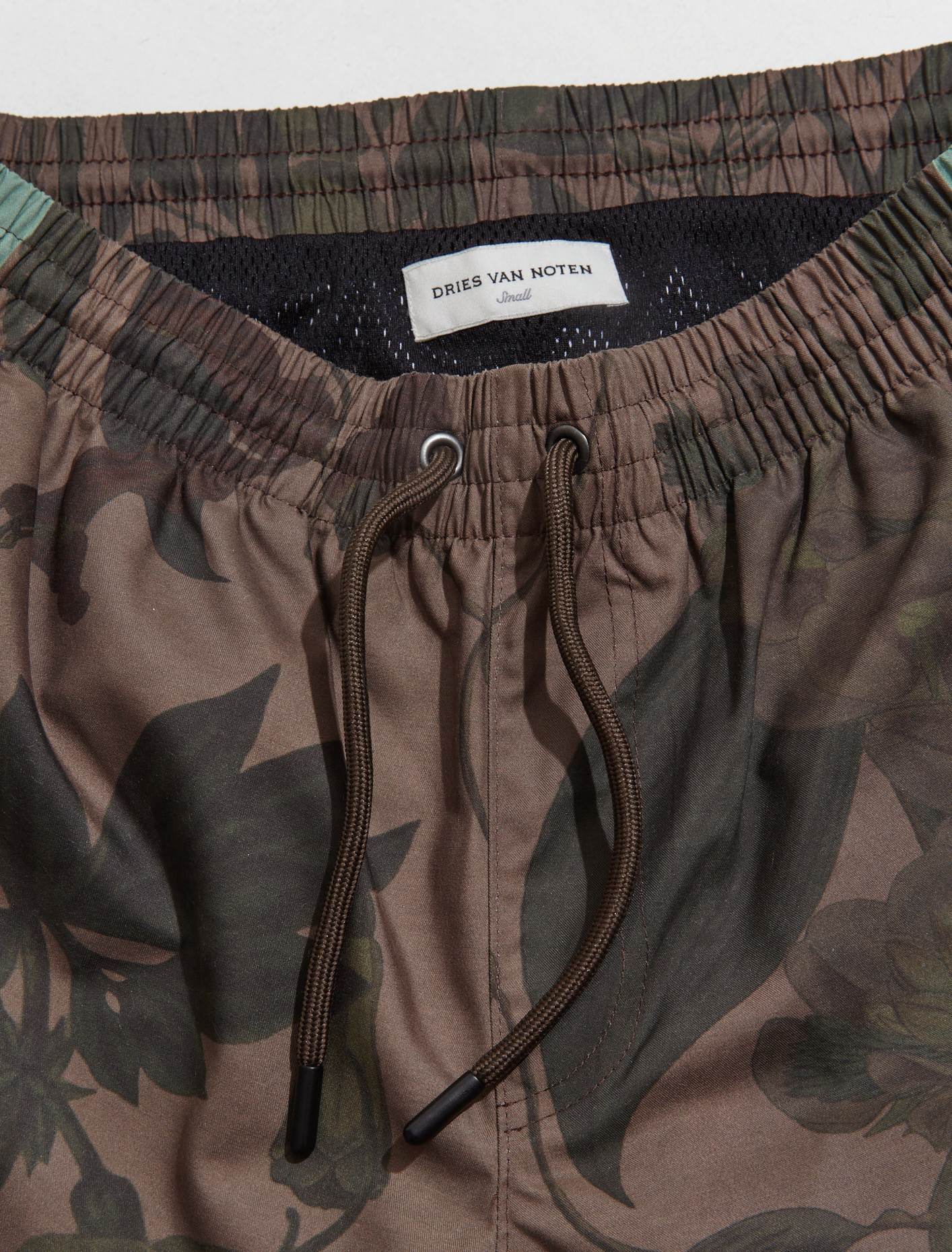 Printed Swimshorts in Brown