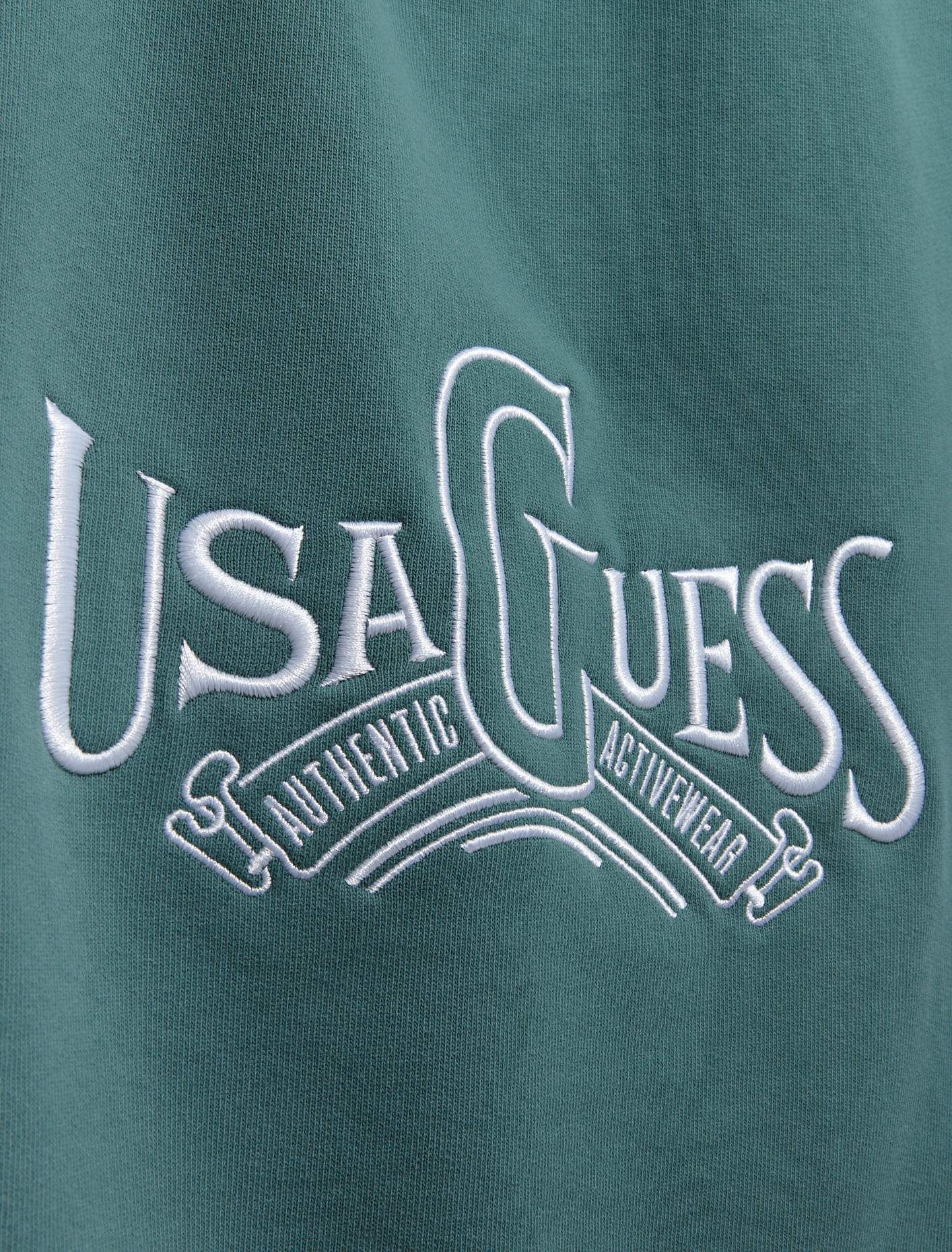 Banner Logo Crewneck in Green