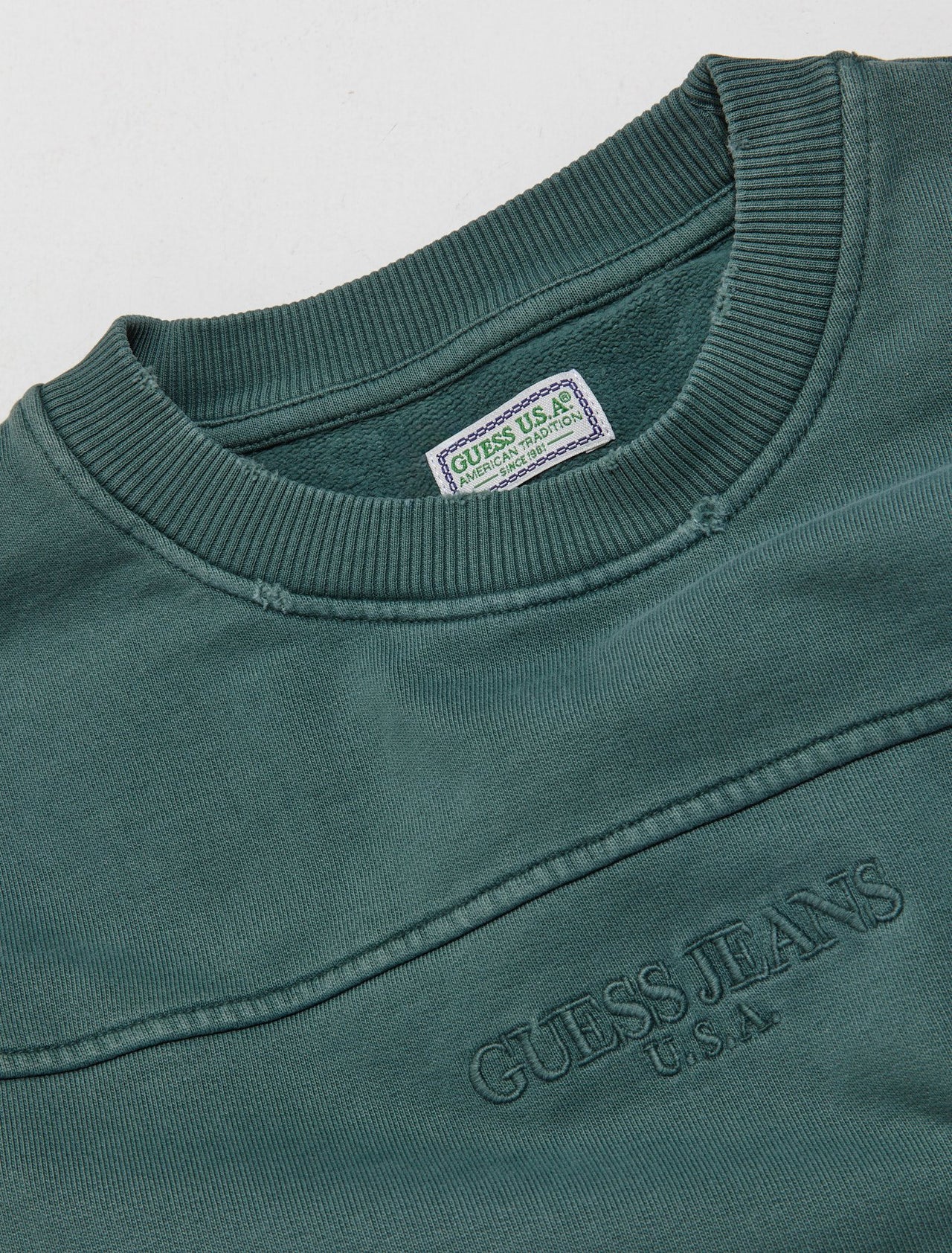 Classic Logo Crewneck in Green