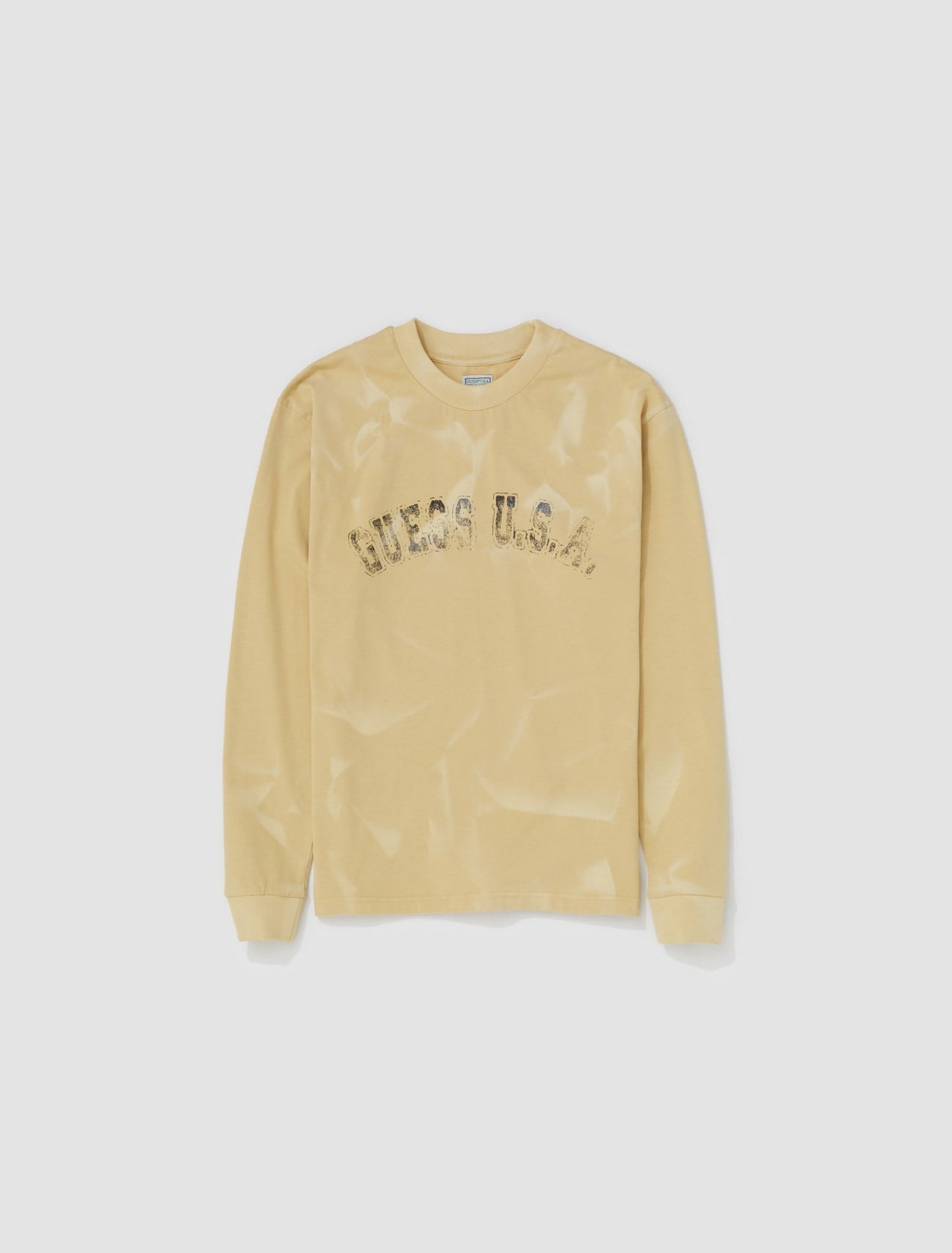 Logo Longsleeve T-Shirt in Yellow