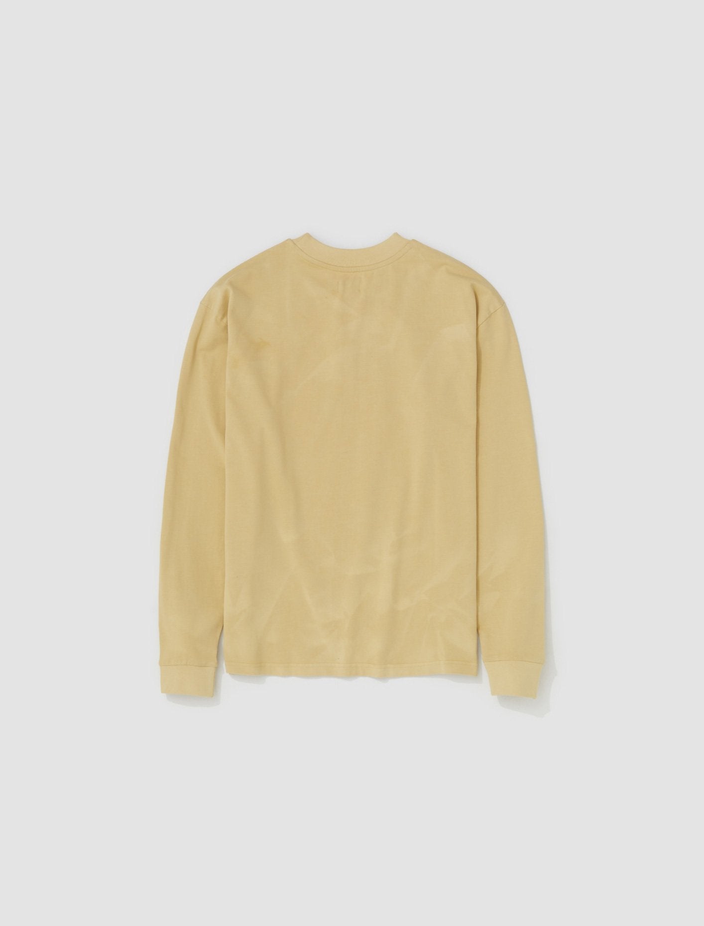 Logo Longsleeve T-Shirt in Yellow