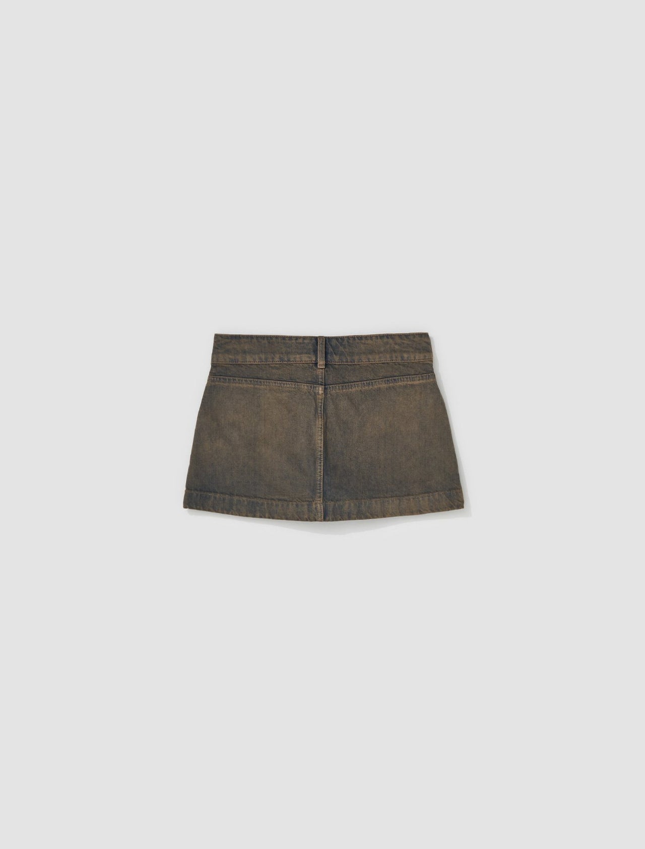 Denim Skirt in Tinted Stone