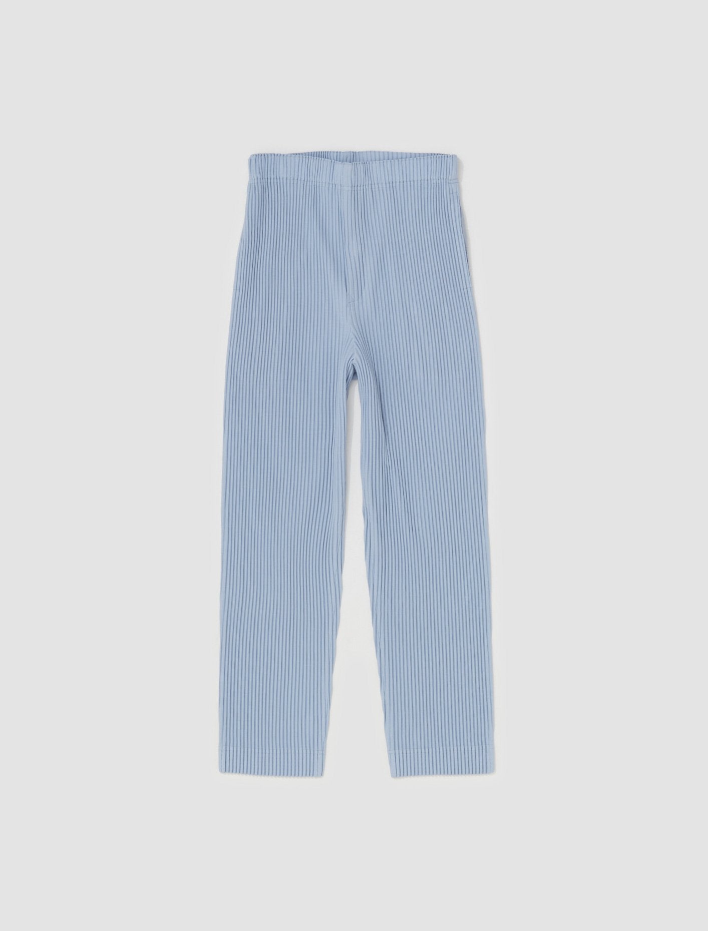 Pleated Pants in Light Blue