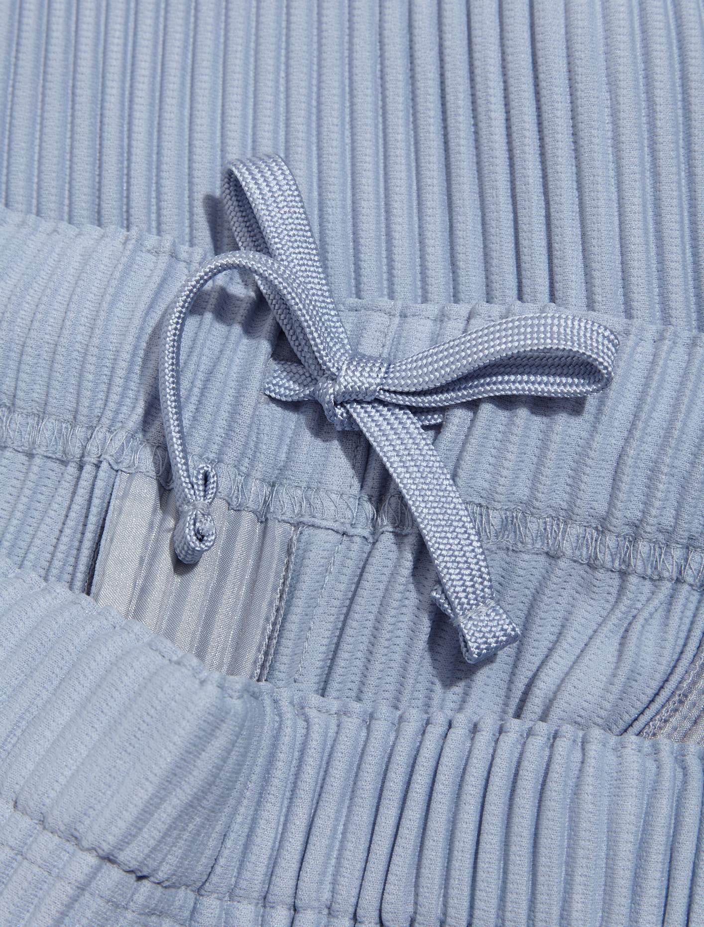 Pleated Pants in Light Blue