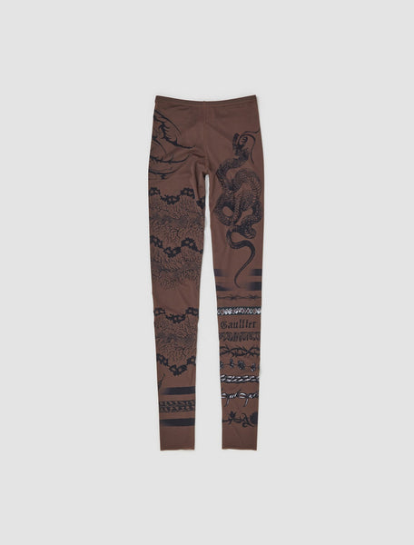 ［タグ付］Jean Paul Gaultier Tattoo Leggings Jean Paul Gaultier - Jean Paul Gaultier | The Sun Tattoo Pants