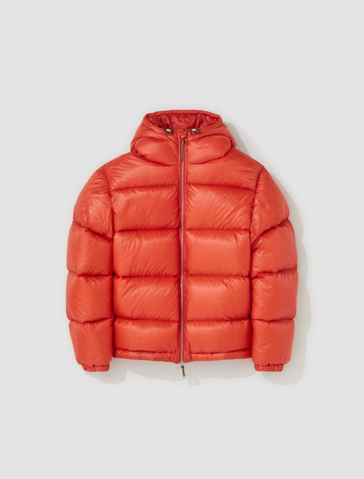 Puffer Jacket in Poppy