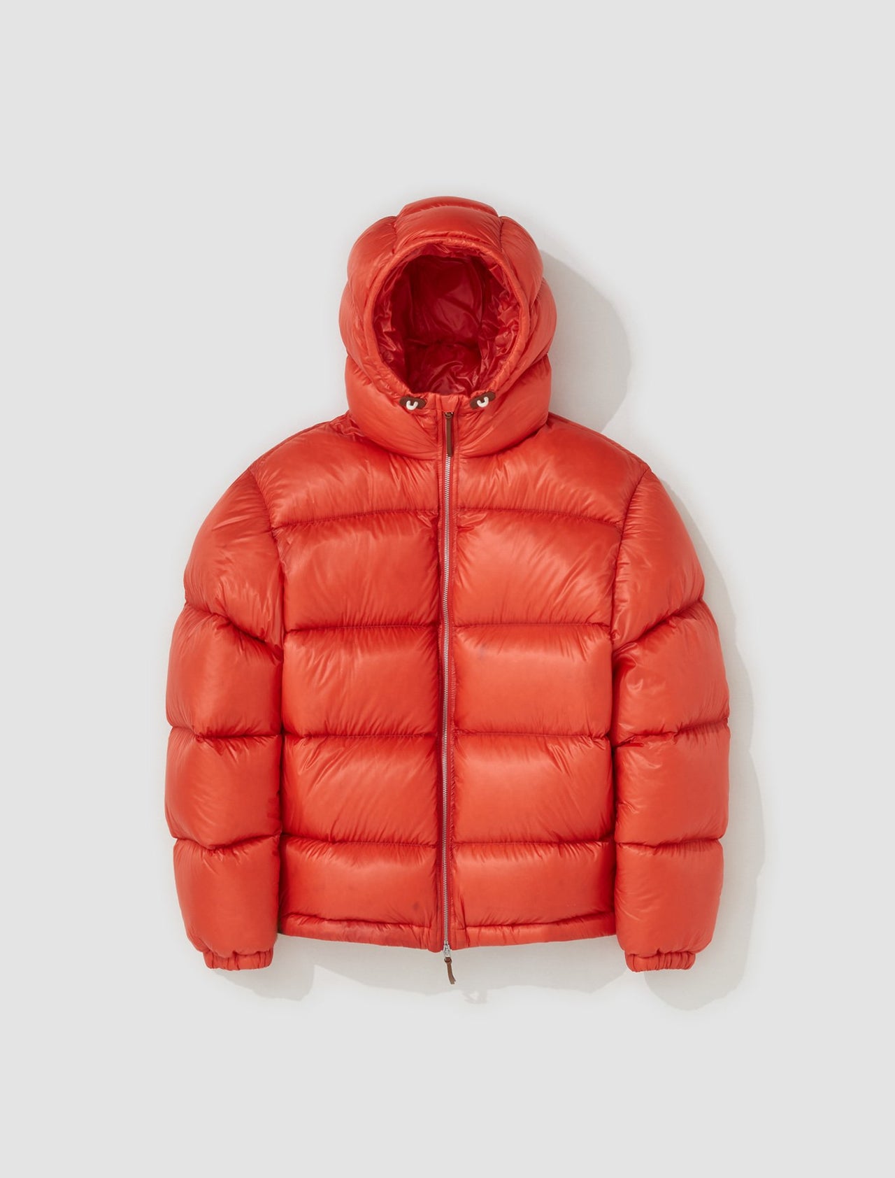 Puffer Jacket in Poppy