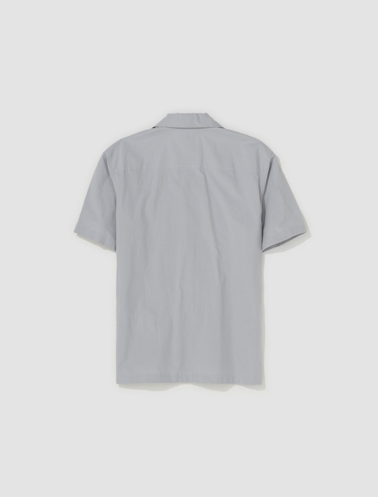 Embroidered Shirt in Sky Grey