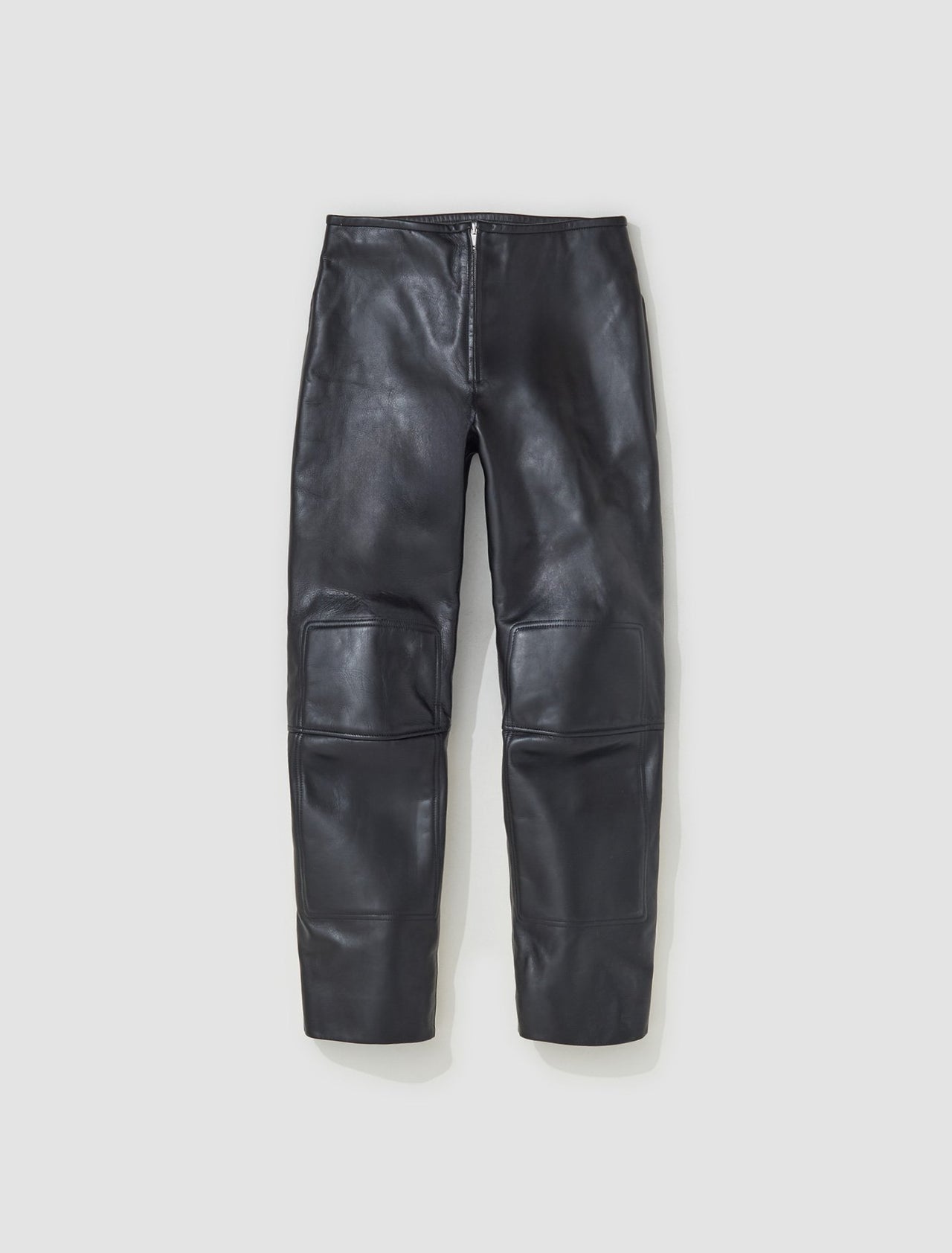 Leather Trousers in Black