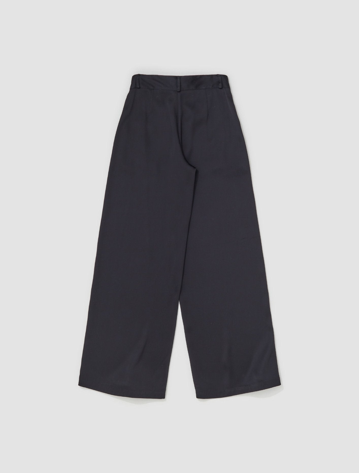 Wide Leg Trousers in Black