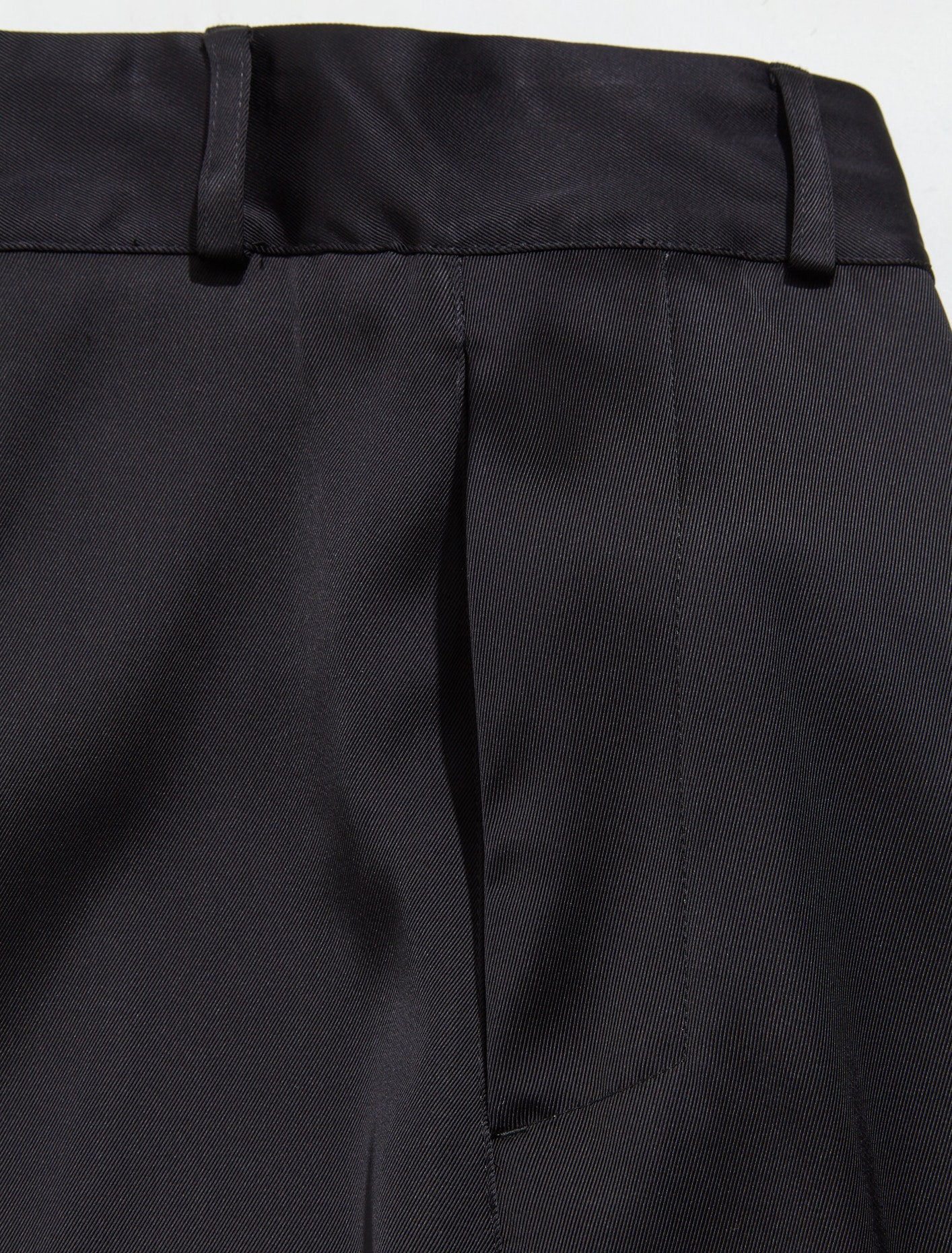 Wide Leg Trousers in Black