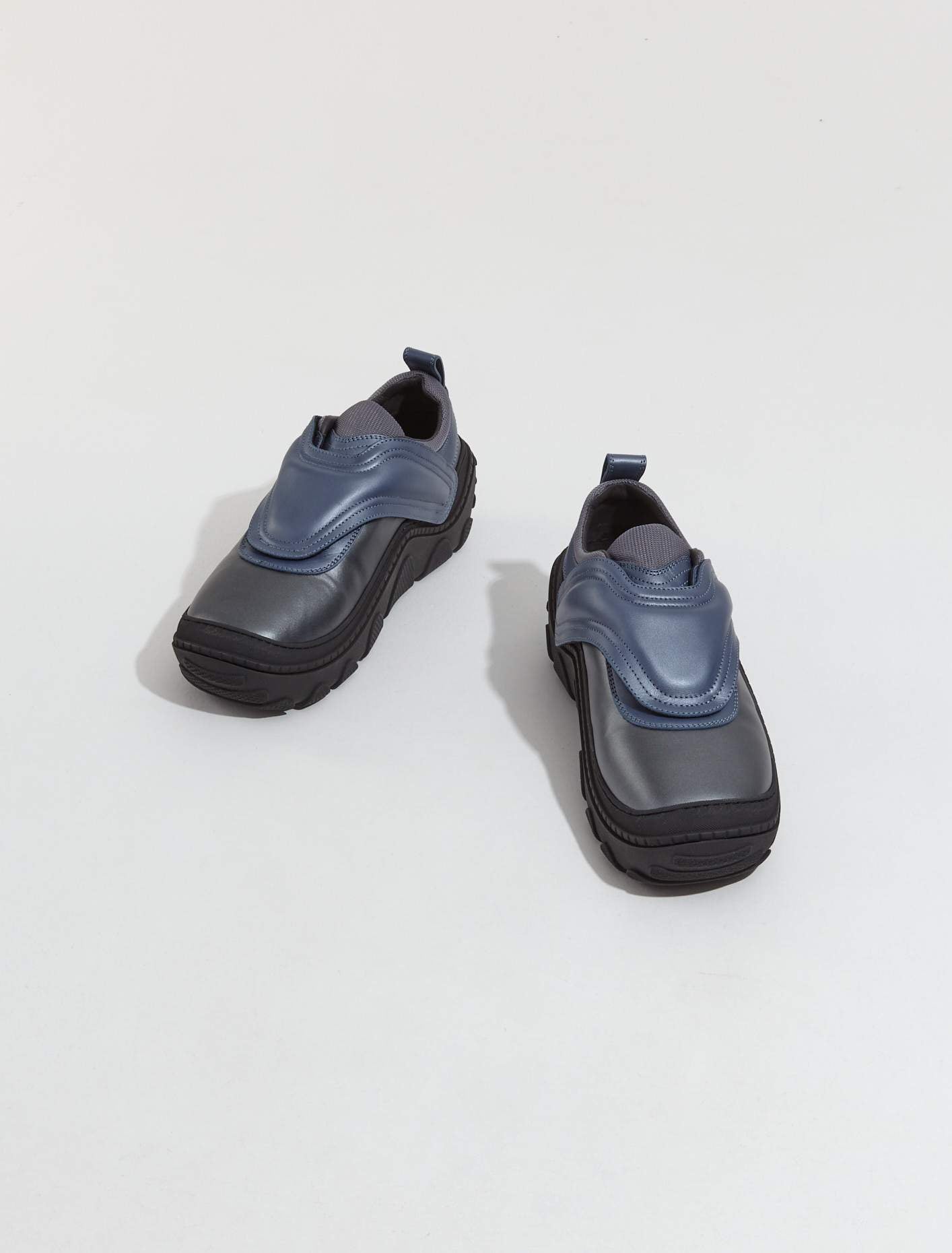 Tonkin Strap Shoe in Slate Grey