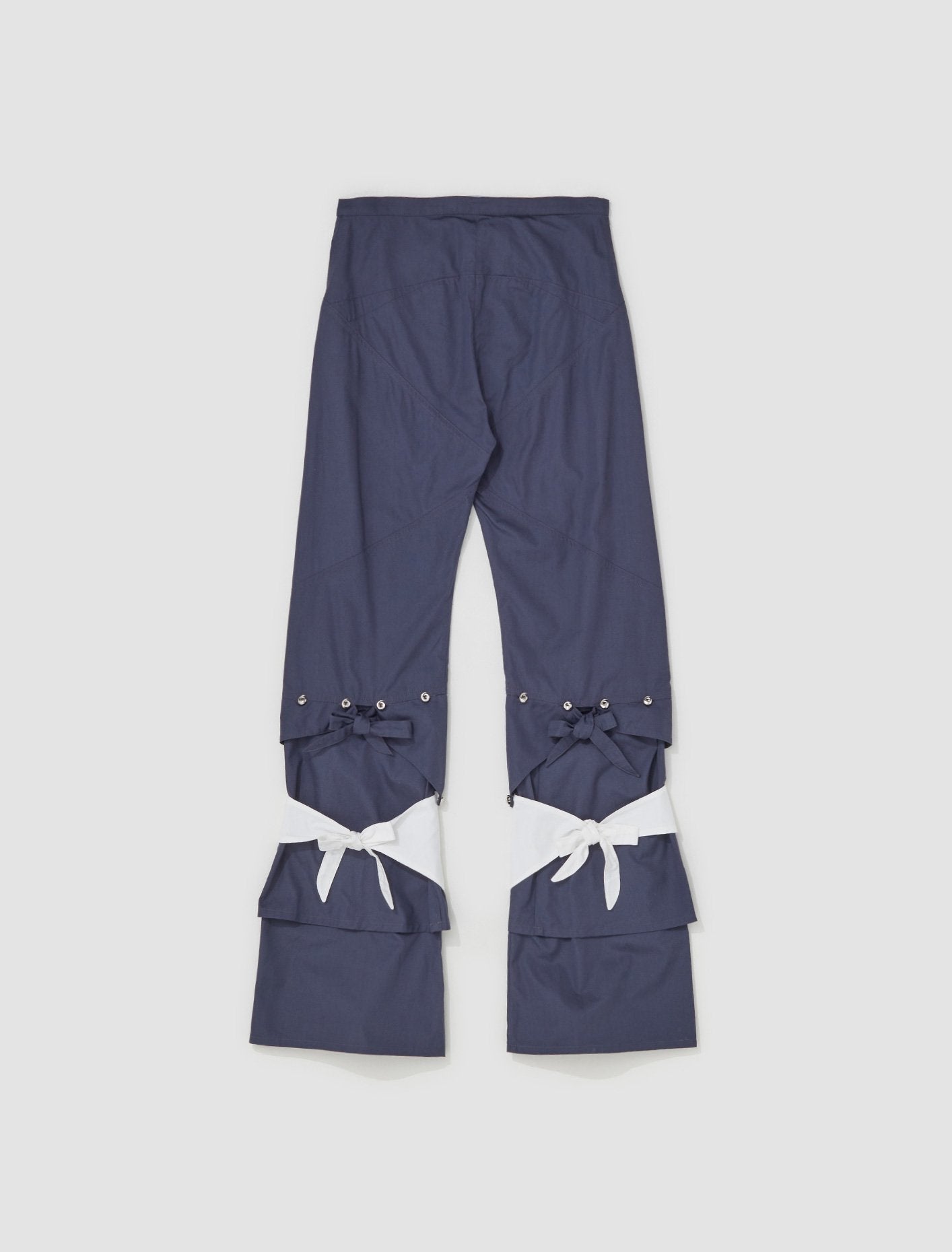 Tobi Trousers in Charcoal & Snow