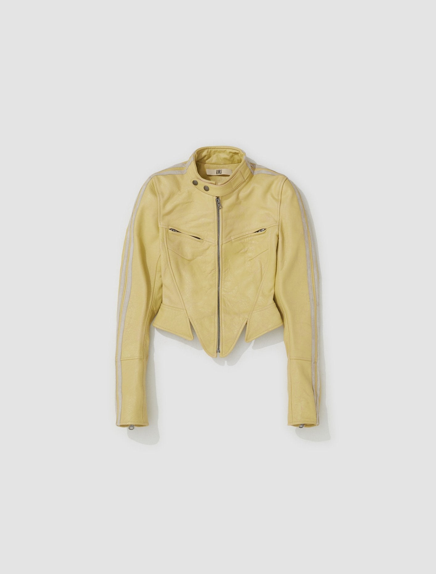 Claw Jacket in Distressed Yellow