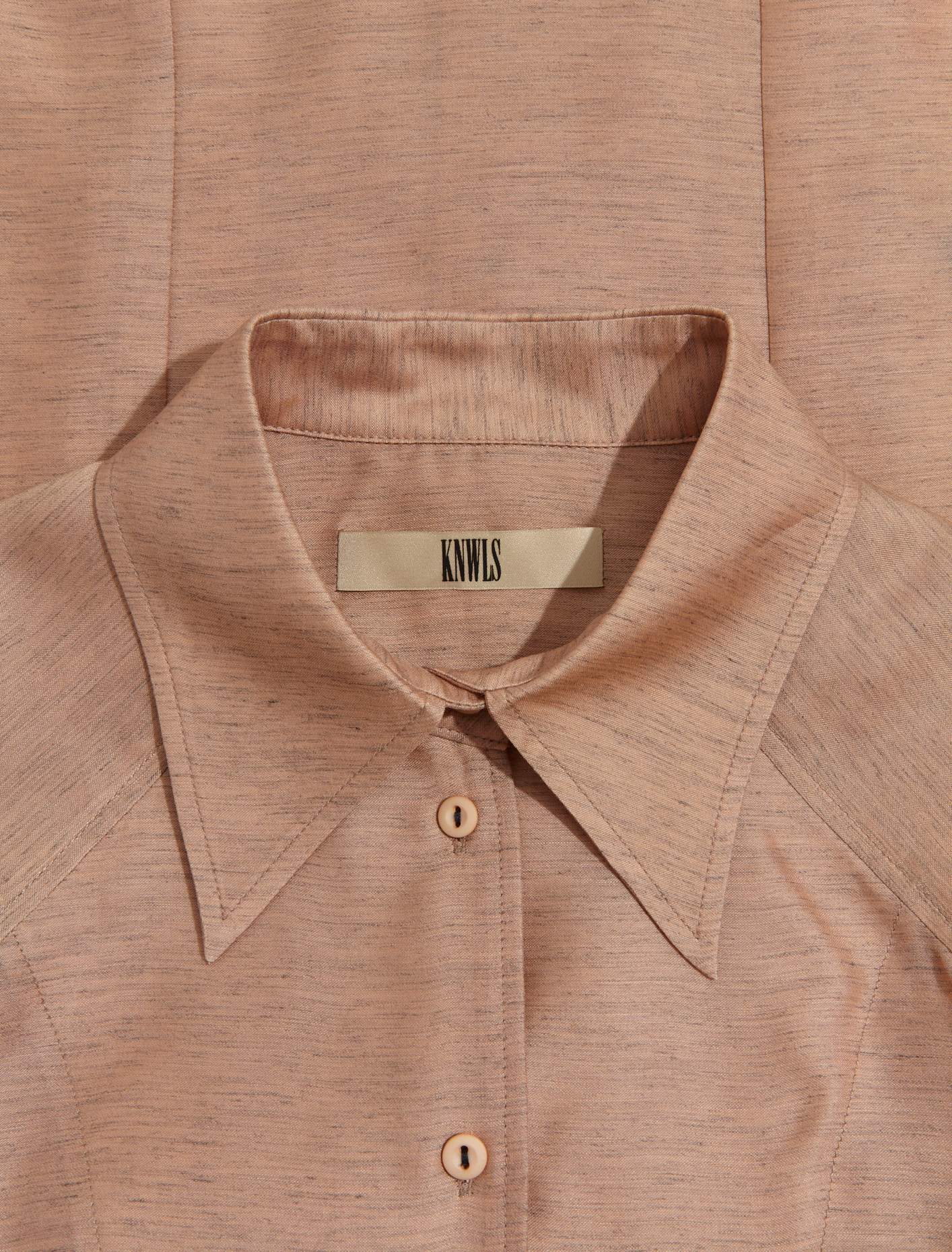 Noise Shirt in Peach Fuzz