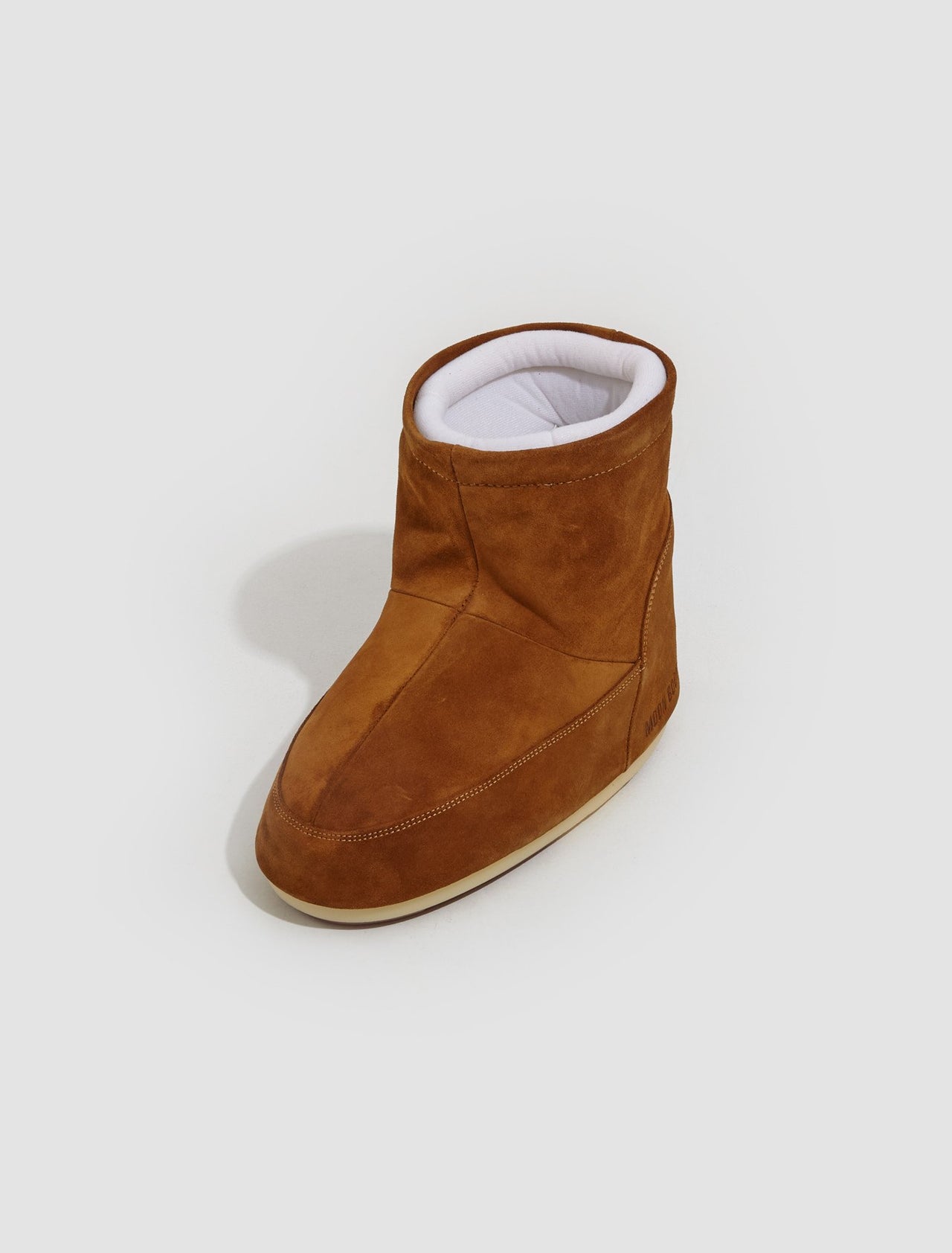 Moon Boot Icon Low Nolace Suede in Cognac