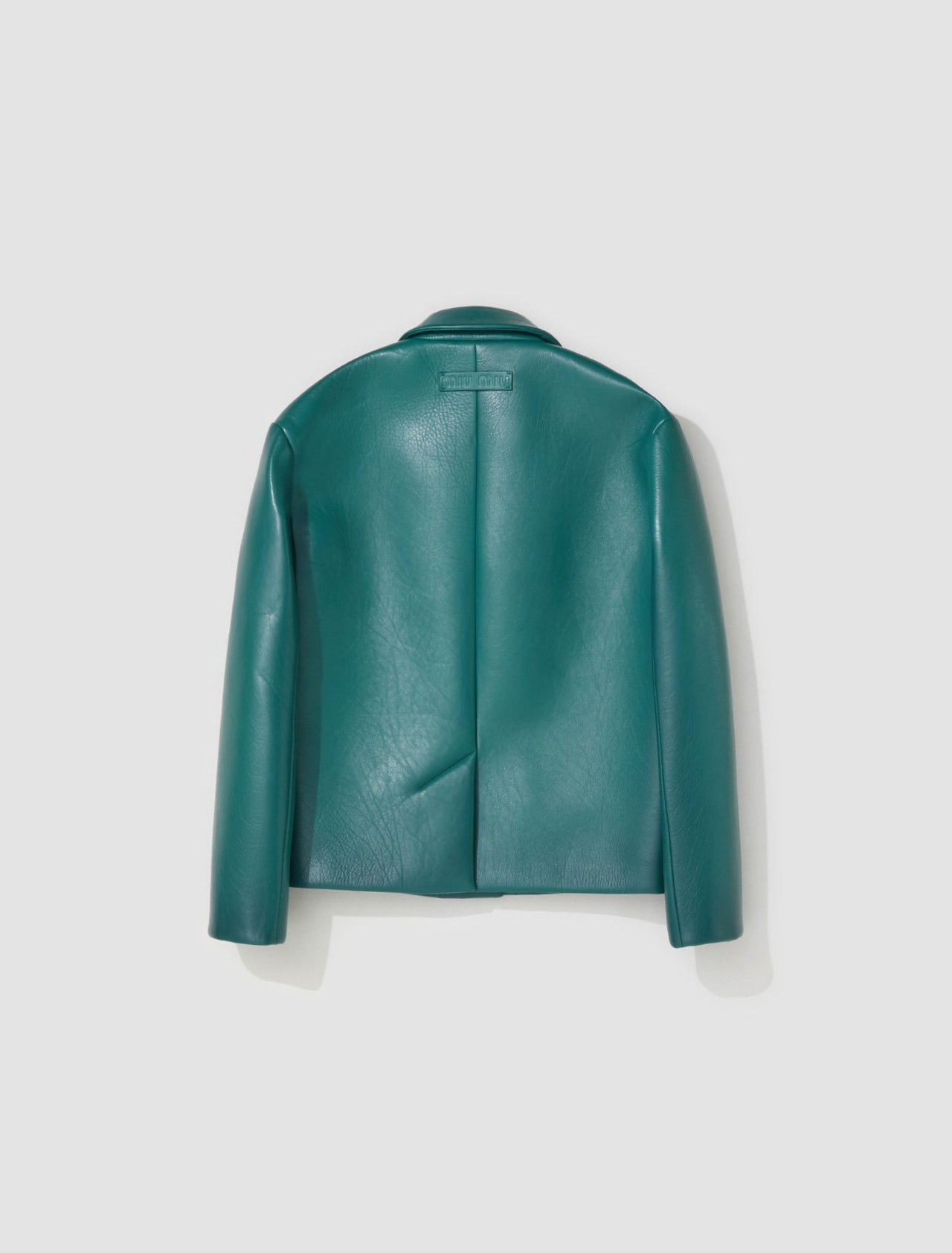 Nappa Leather Jacket in Absinthe