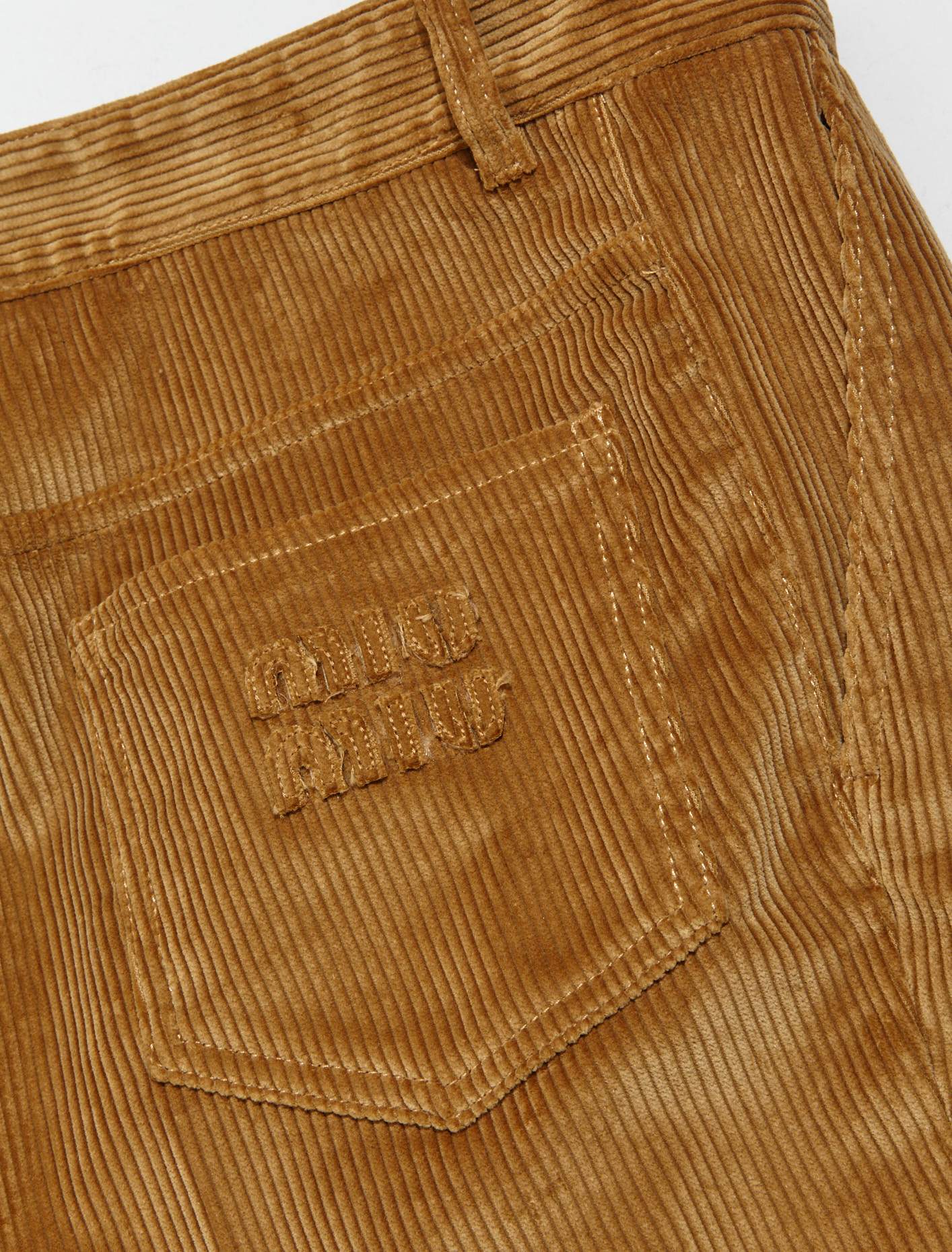 Corduroy Trousers in Ochre