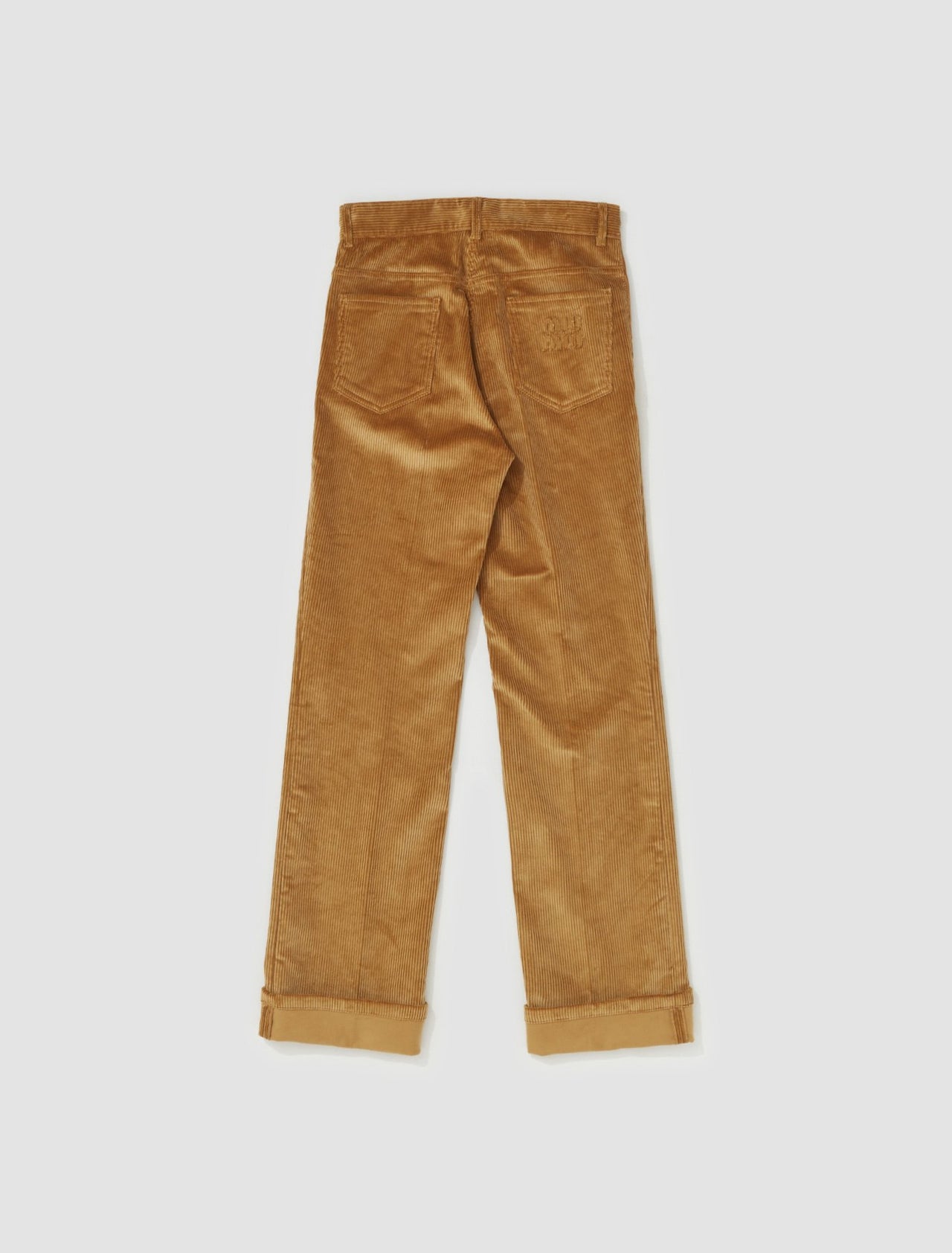 Corduroy Trousers in Ochre