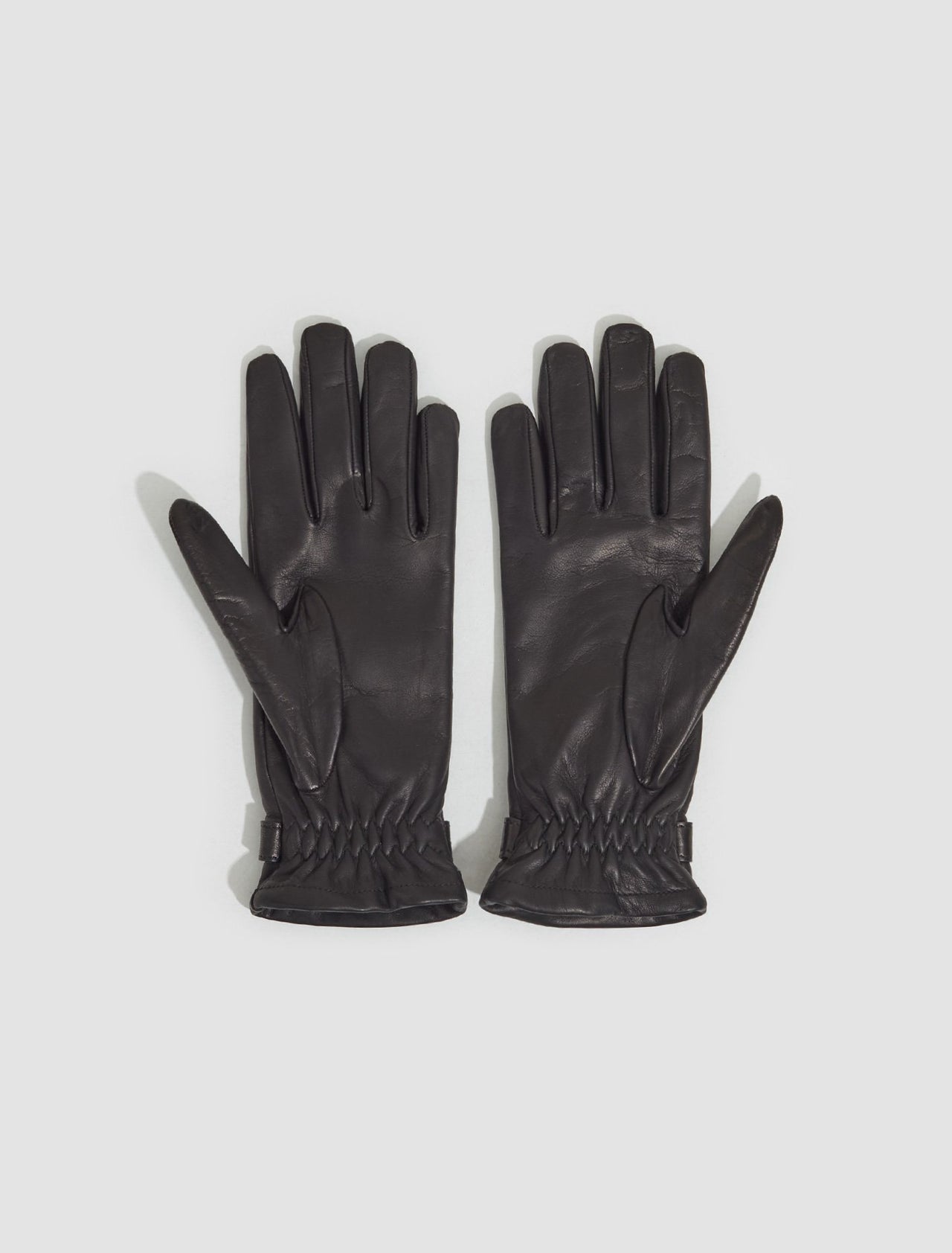 Nappa Leather Gloves in Black