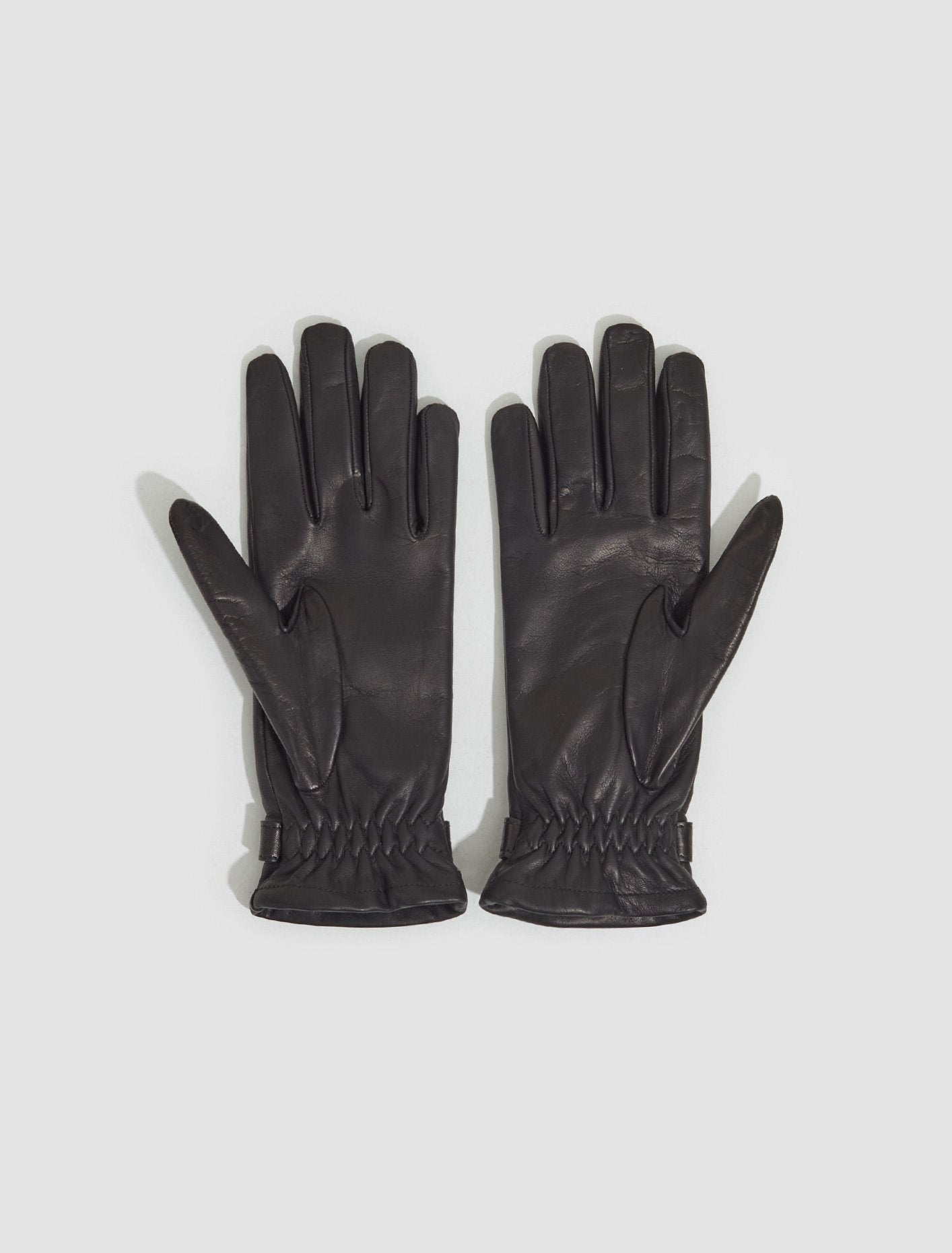 Nappa Leather Gloves in Black