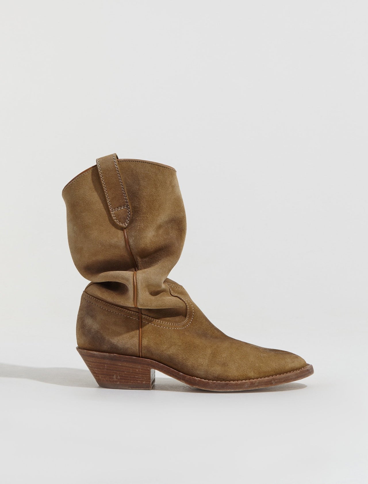 Tabi Western Boots in Medal Bronze