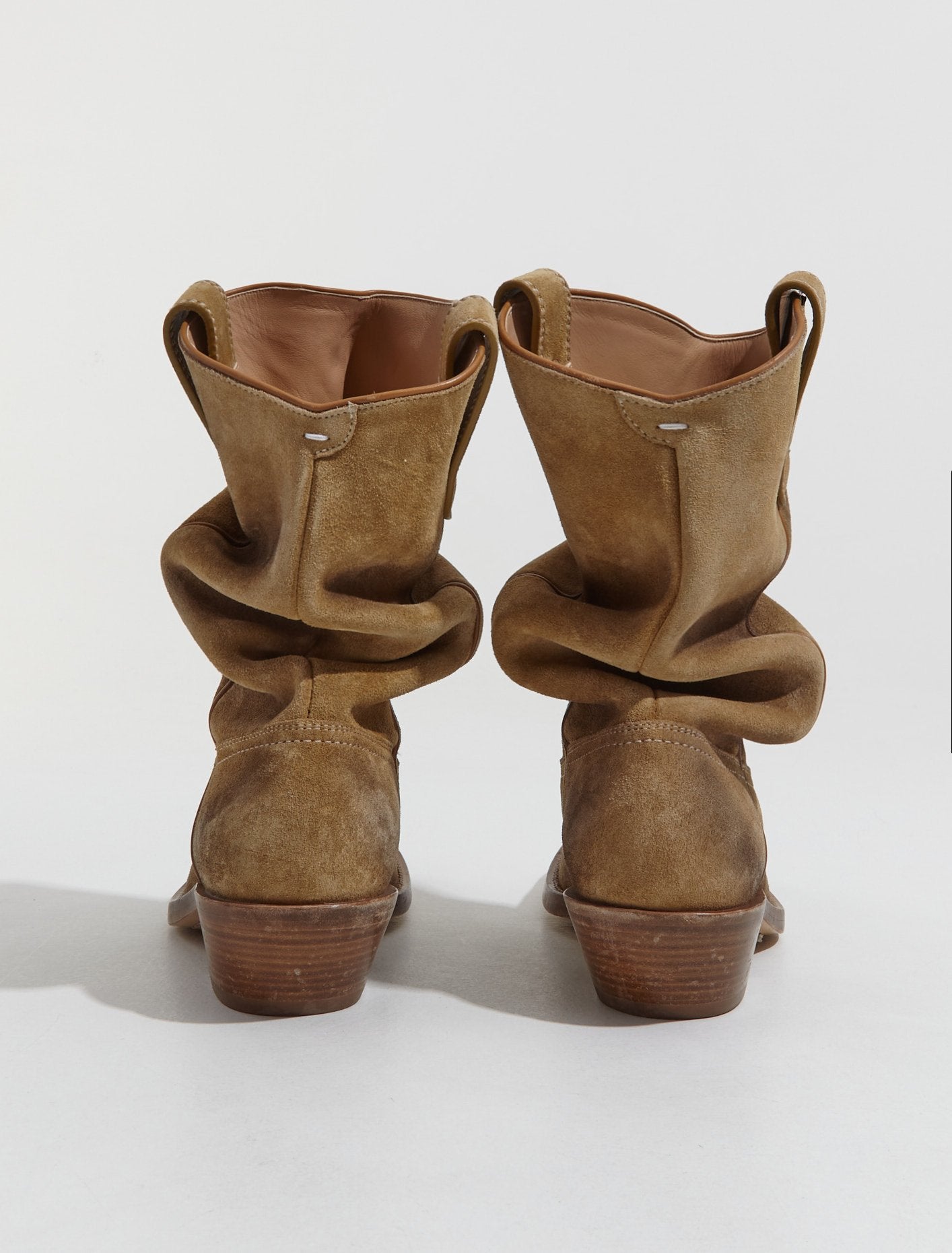 Tabi Western Boots in Medal Bronze