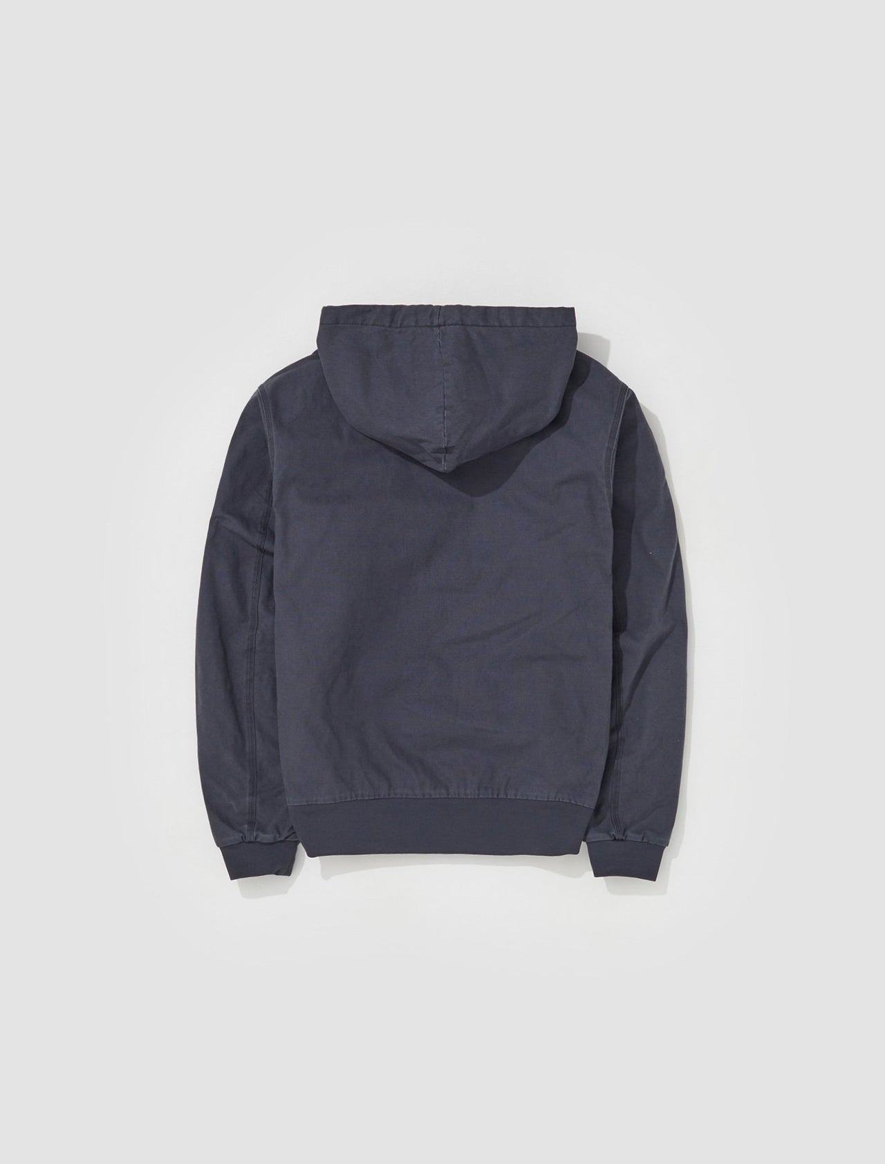 Padded Hooded Jacket in Off-Noir