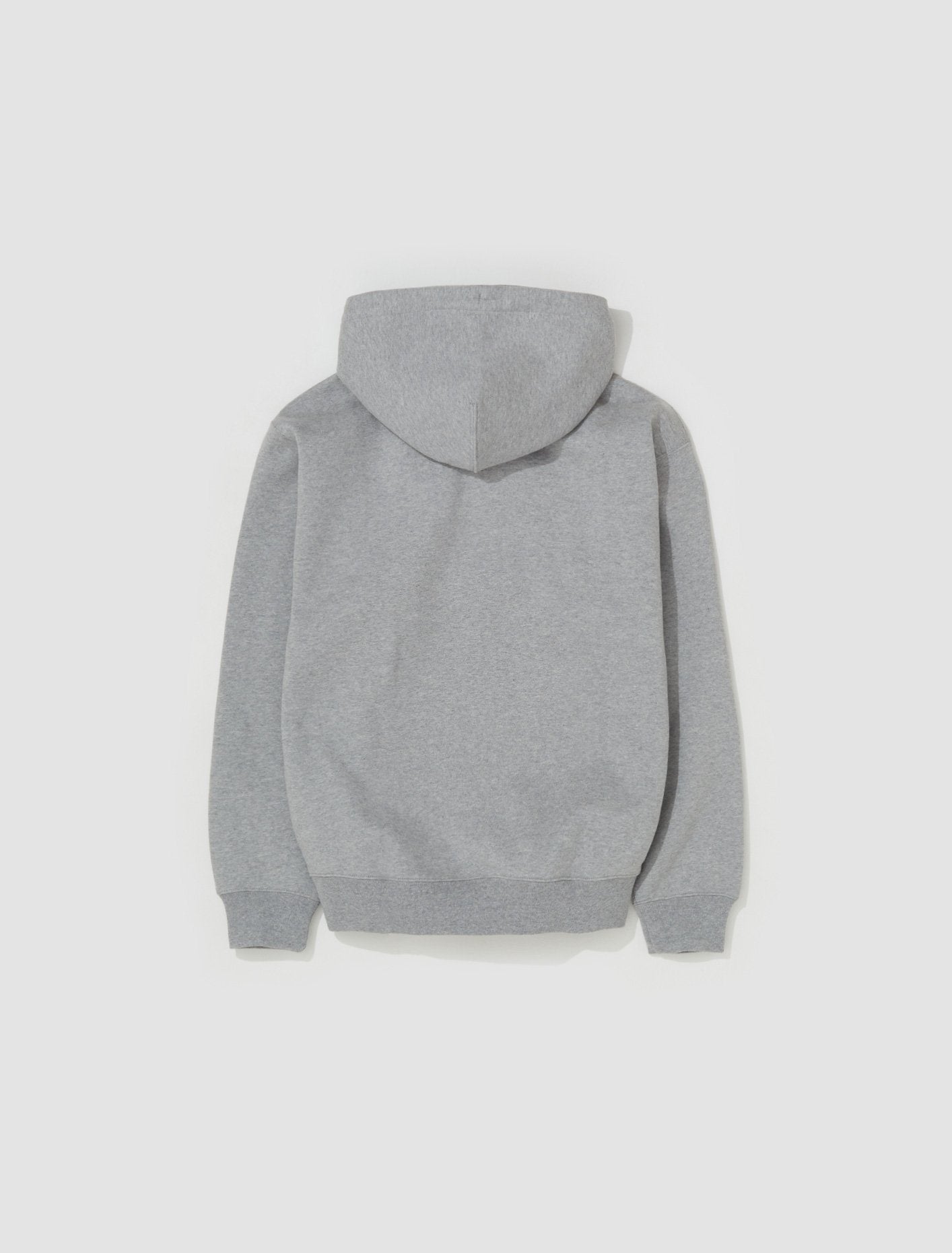 Solo Swoosh Full-Zip Hoodie in Grey Heather