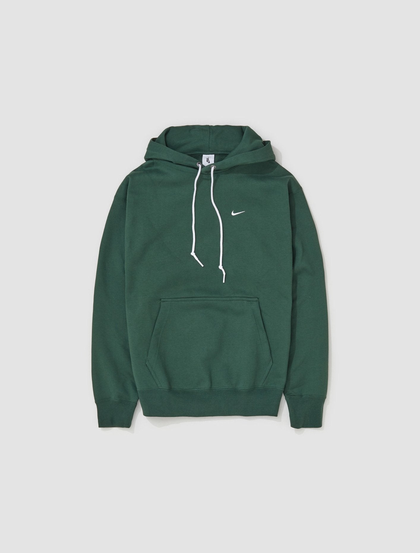 Solo Swoosh Fleece Hoodie in Green