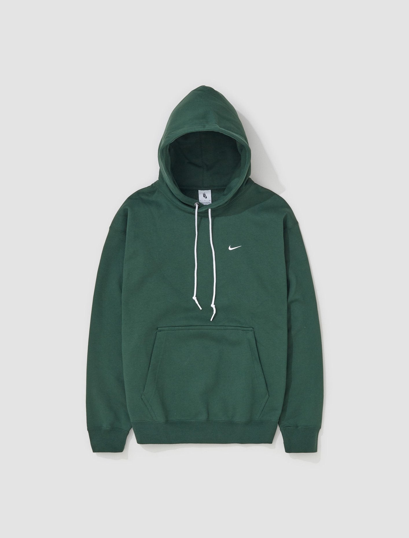 Solo Swoosh Fleece Hoodie in Green