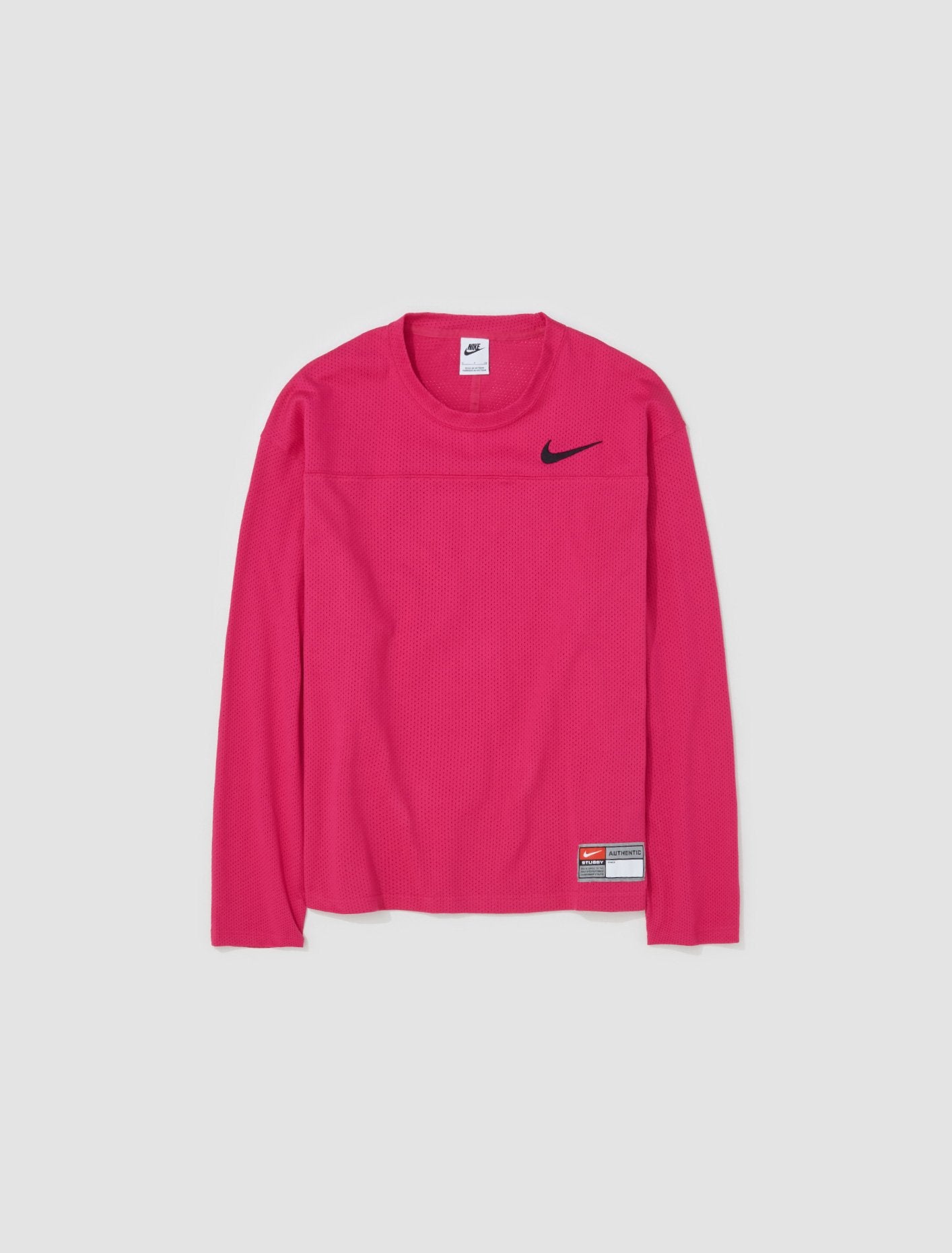 x Stüssy Long-Sleeve Top in Fireberry