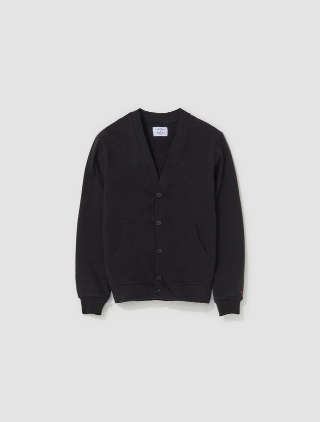 x The Cure Rugby Cardigan in Black