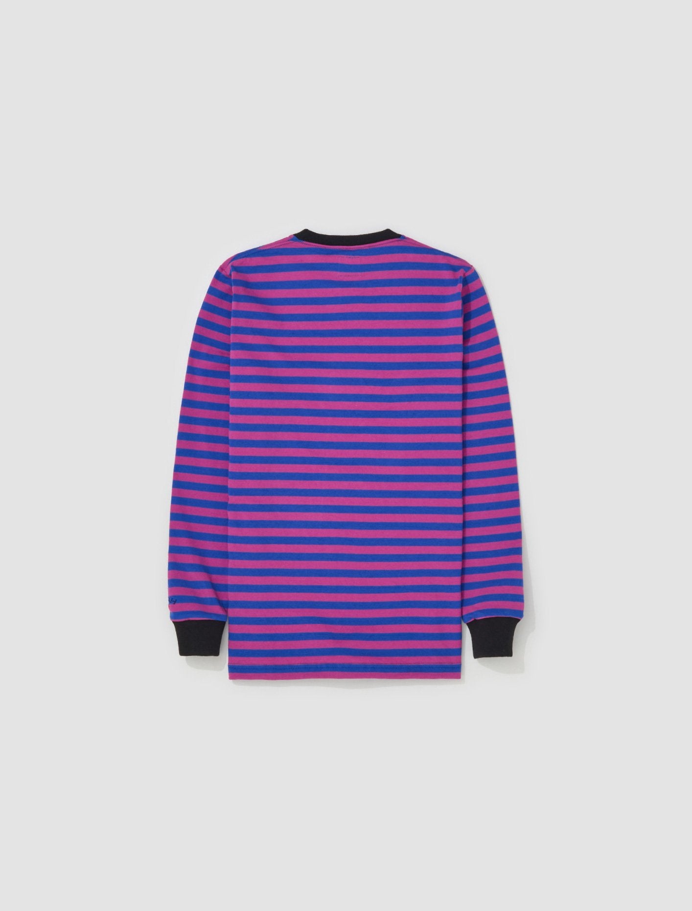 x The Cure Striped Top in Pink & Blue