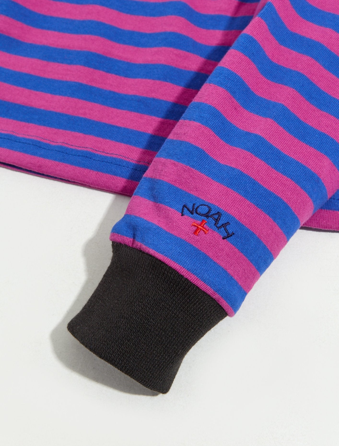 x The Cure Striped Top in Pink & Blue