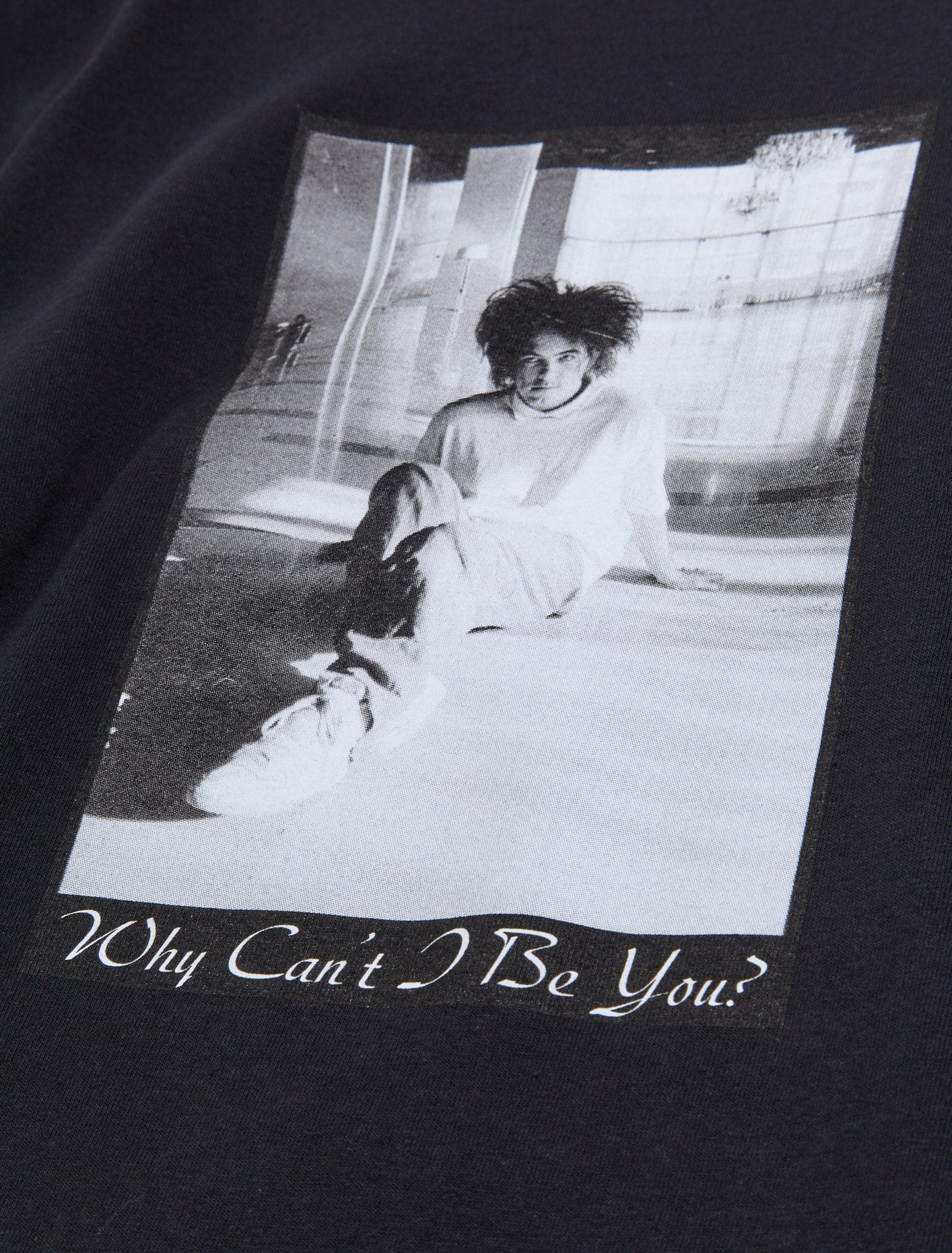 x The Cure Why Can't I Be You T-Shirt in Black