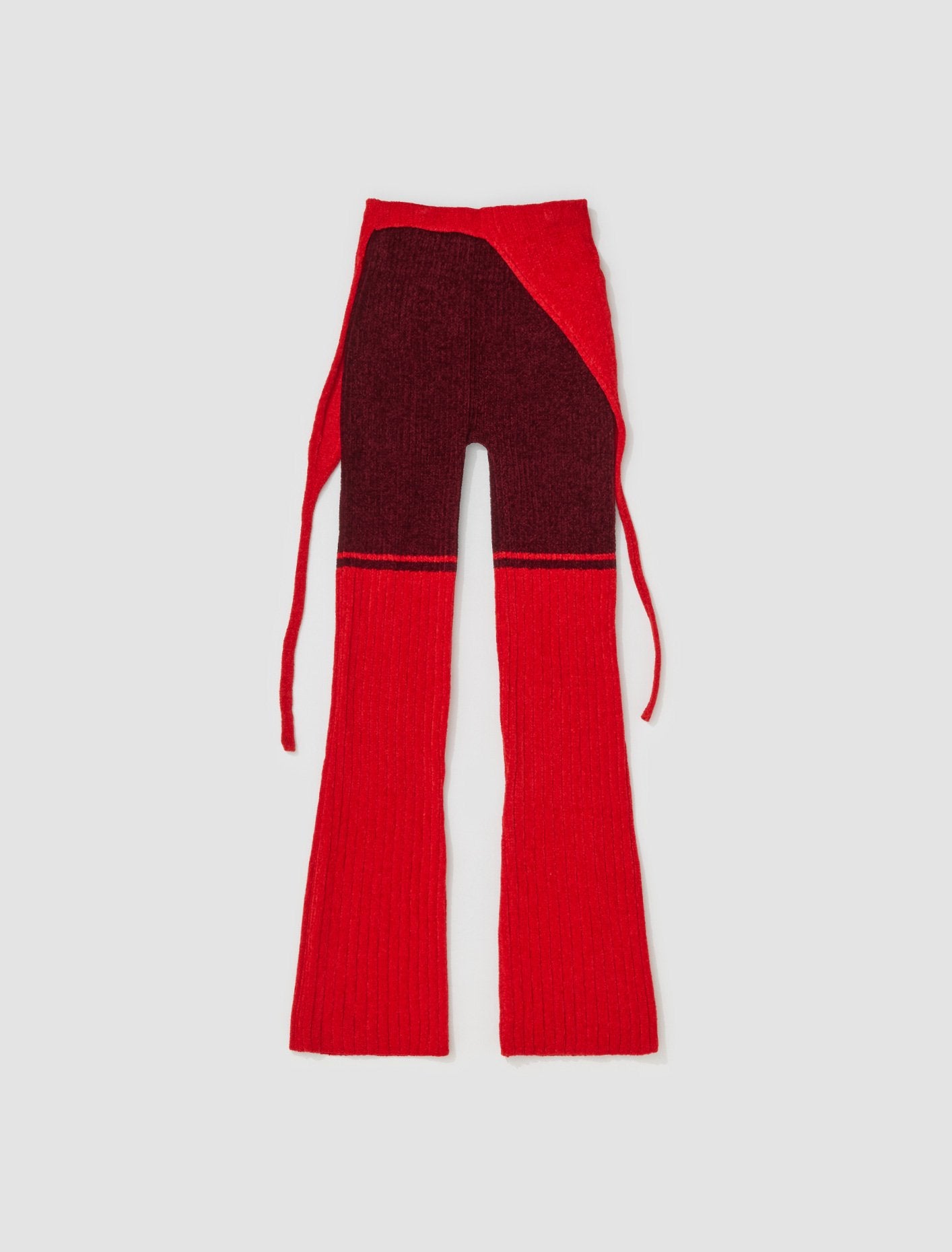 Knit Pants in Red