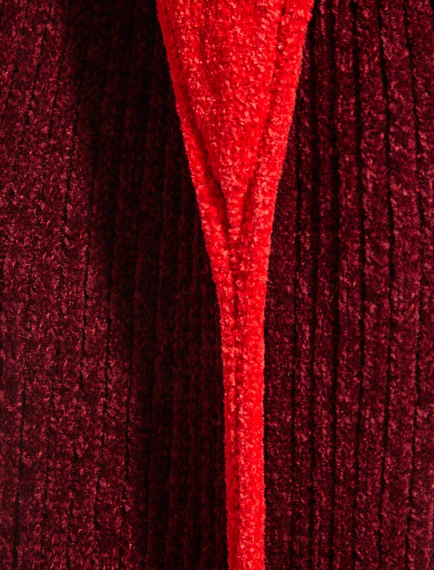 Knit Pants in Red