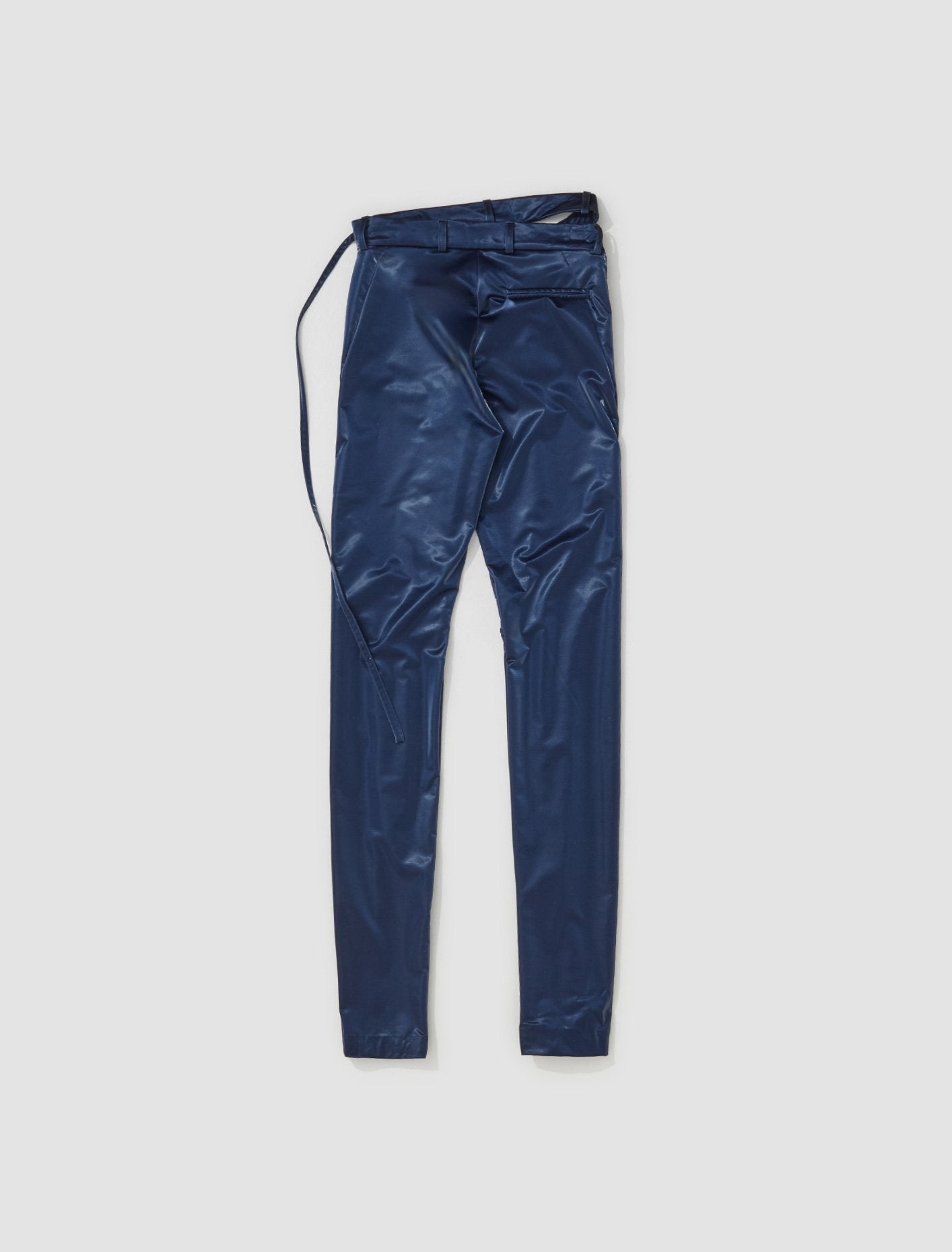 Fitted Suit Pants in Night Blue