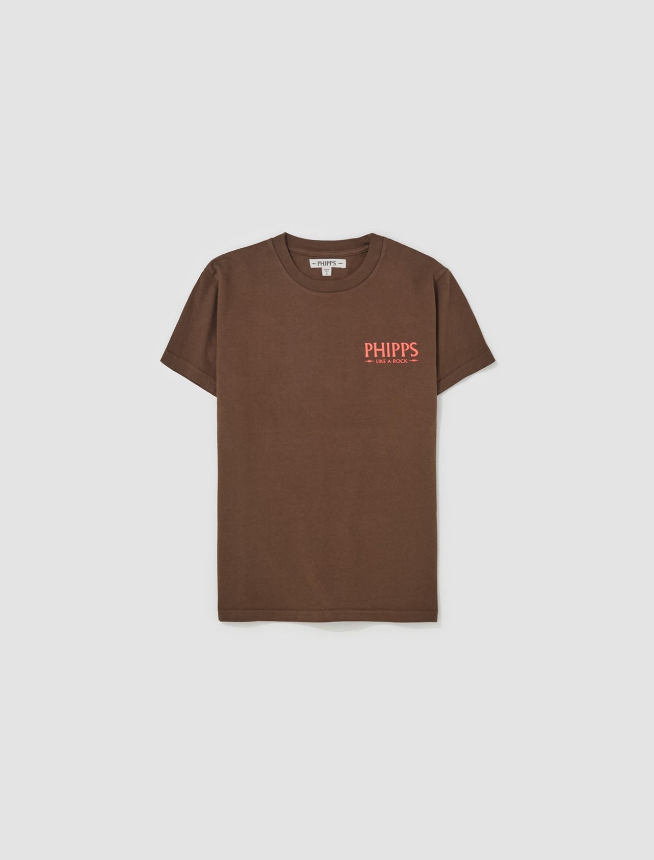 Like a Rock T-Shirt in Washed Mud Brown