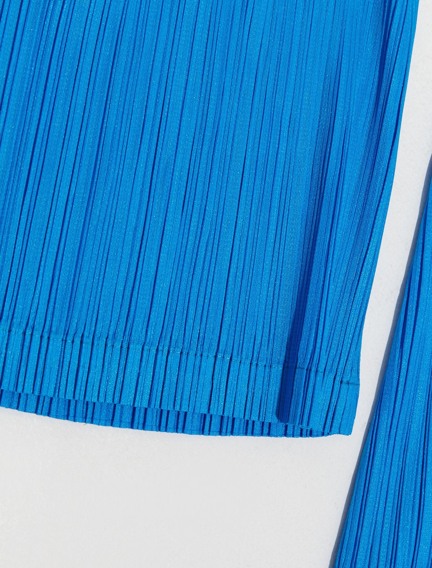 Pleated Pants in Turquoise