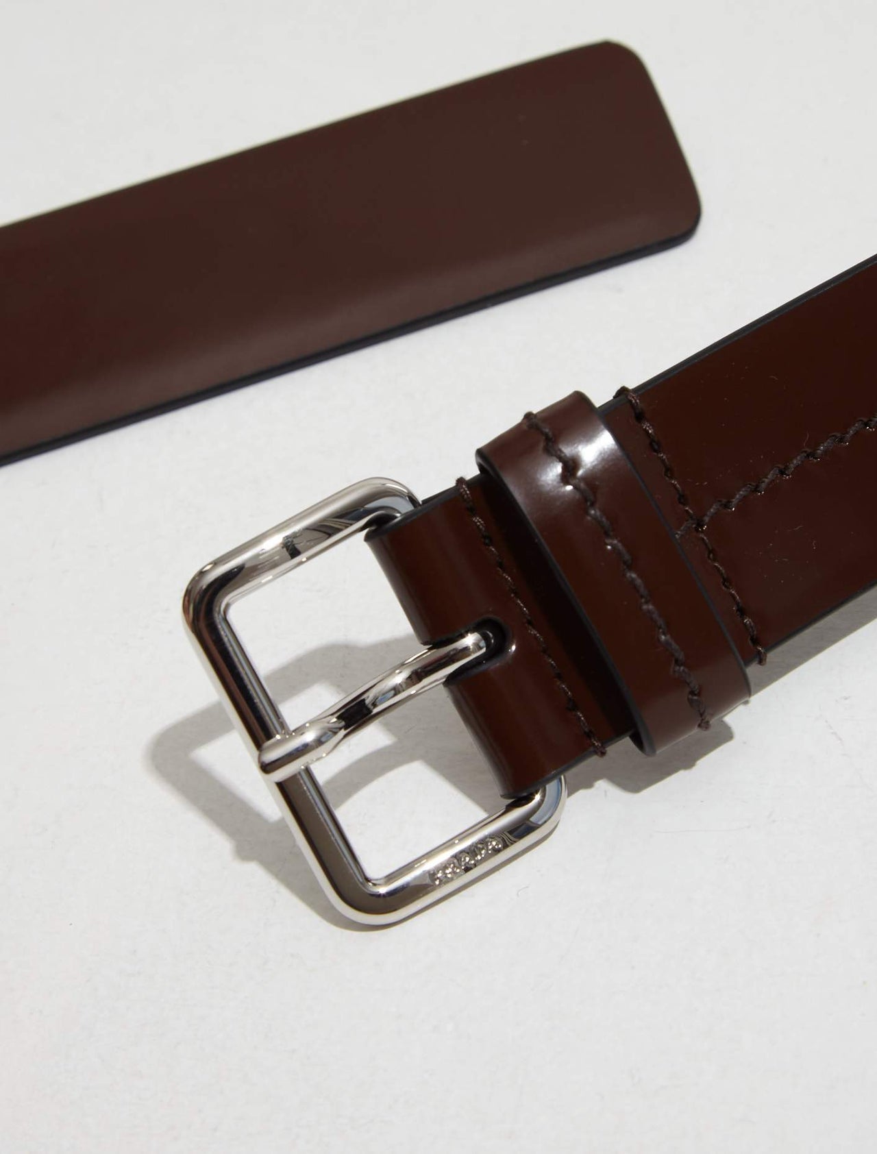 Leather Belt in Brown