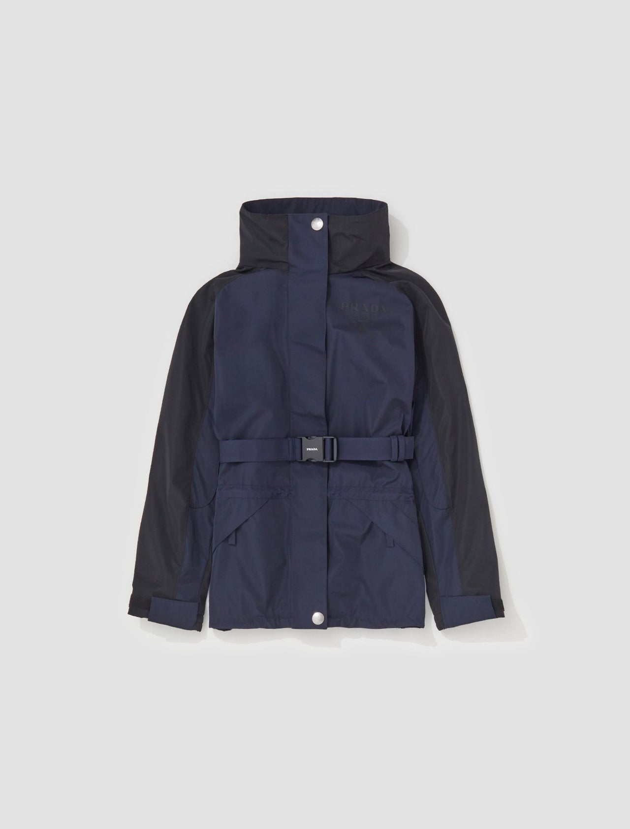 Outwear Jacket in Blue & Black