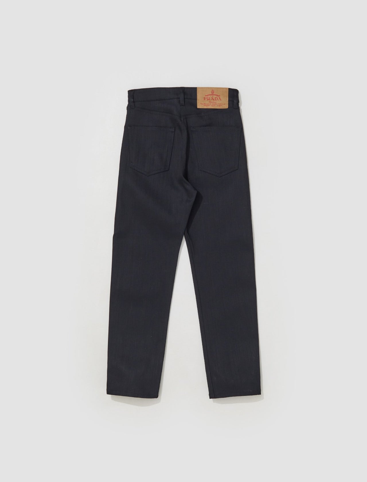 Stretch Denim Five Pocket Jeans in Black